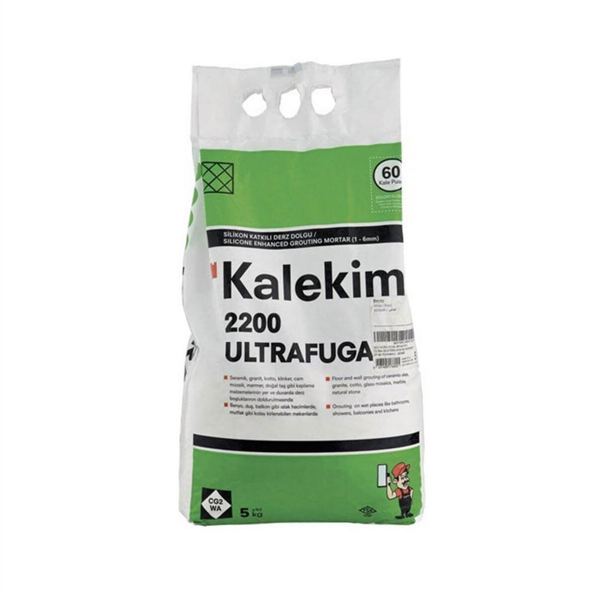 Kalekim Gri 5 Kg Ultrafuga Derz Dolgu (610060041)