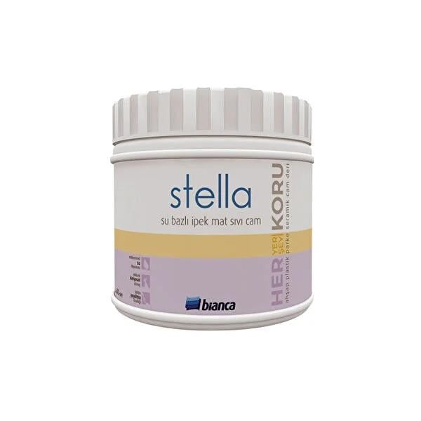 BİANCA Stella Su Bazlı Sıvı Cam İpek Mat 0,50 LT (612C_0000_0.50)