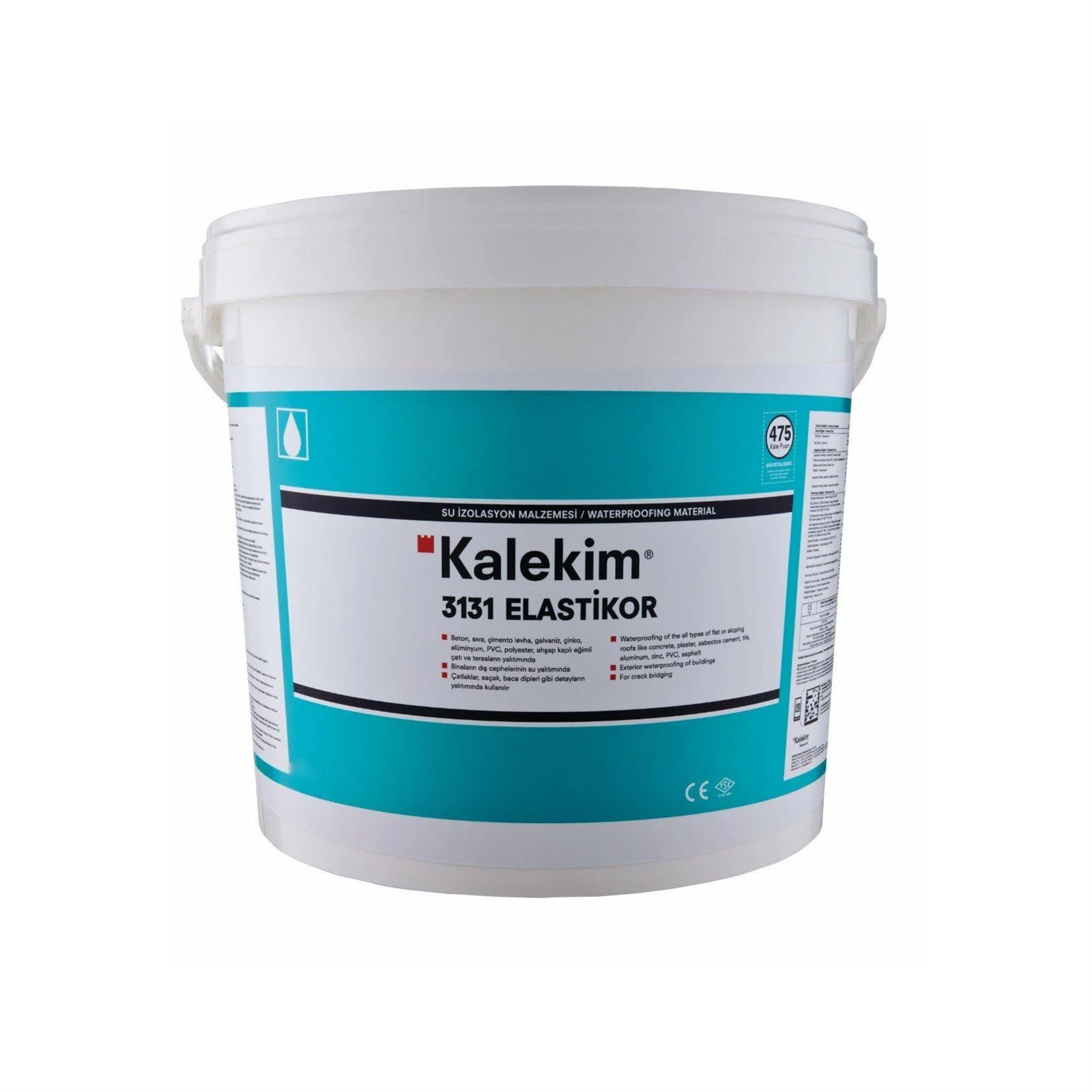 Kalekim Beyaz 20 Kg Elastikor Su Yalıtım Malzemesi (630015300)