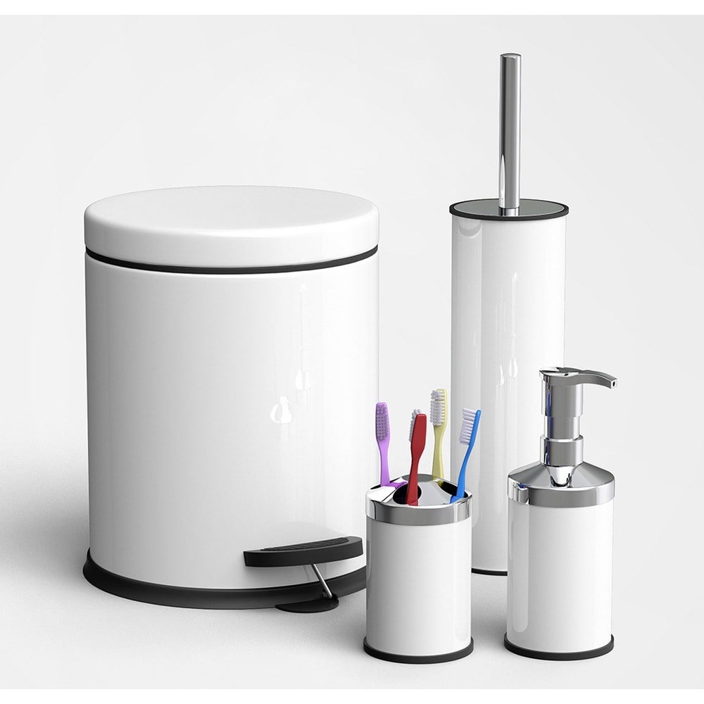 VİNOKS 4'Lü Beyaz Banyo Seti  (3 L)