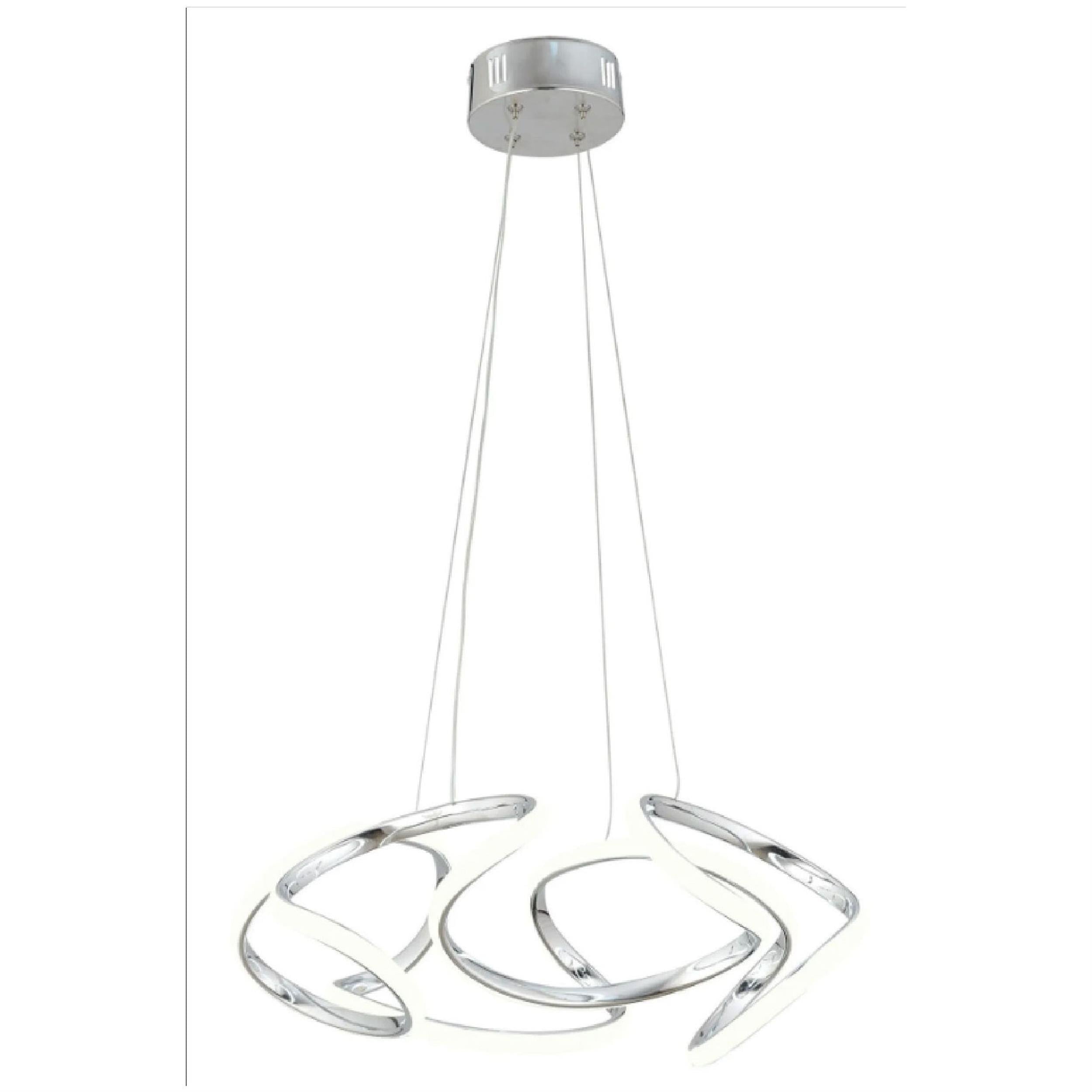 Venon Krom Çift Renk Honor LED Avize (660 0007 21 55)