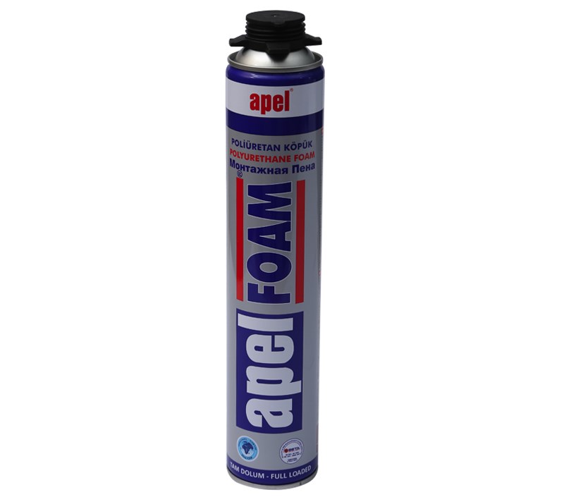 APEL 860 gr / 750 ml Tabancalı Poliüretan Köpük (APEL.37) | Dolgu, Tamir  Bantları ve Kimyasalları | Afeks Yapı Market