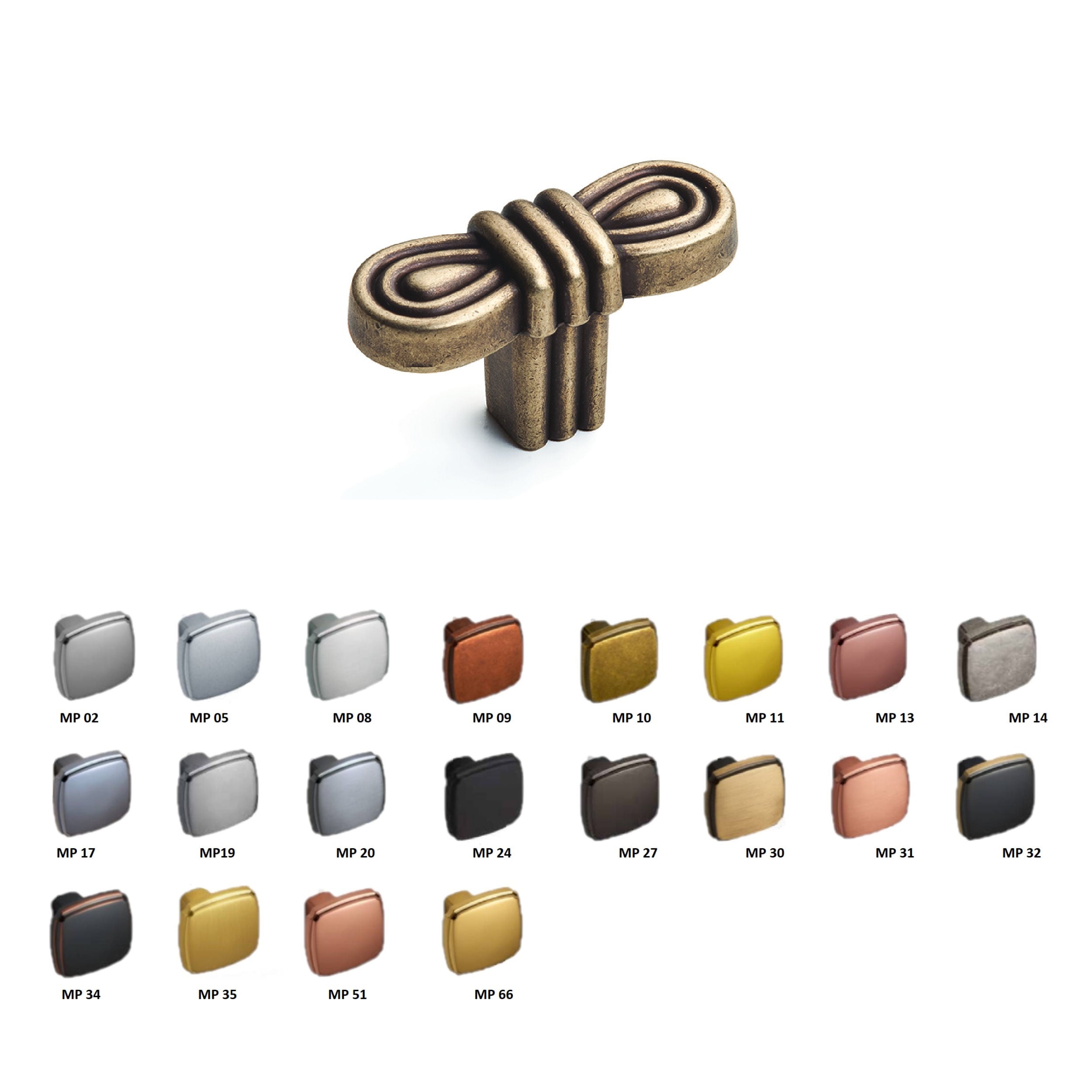 ÇEBİ Eskitme Altın Çekme Kapı Kolu MP10 (A334025110)