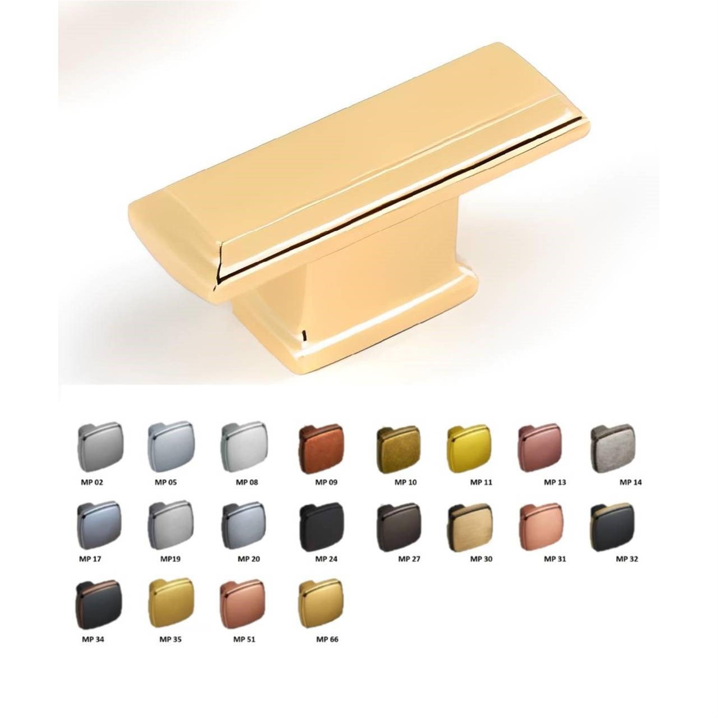 ÇEBİ A 110401 6135 Mat Altın Düğme Mobilya Kulbu (A4104016135)