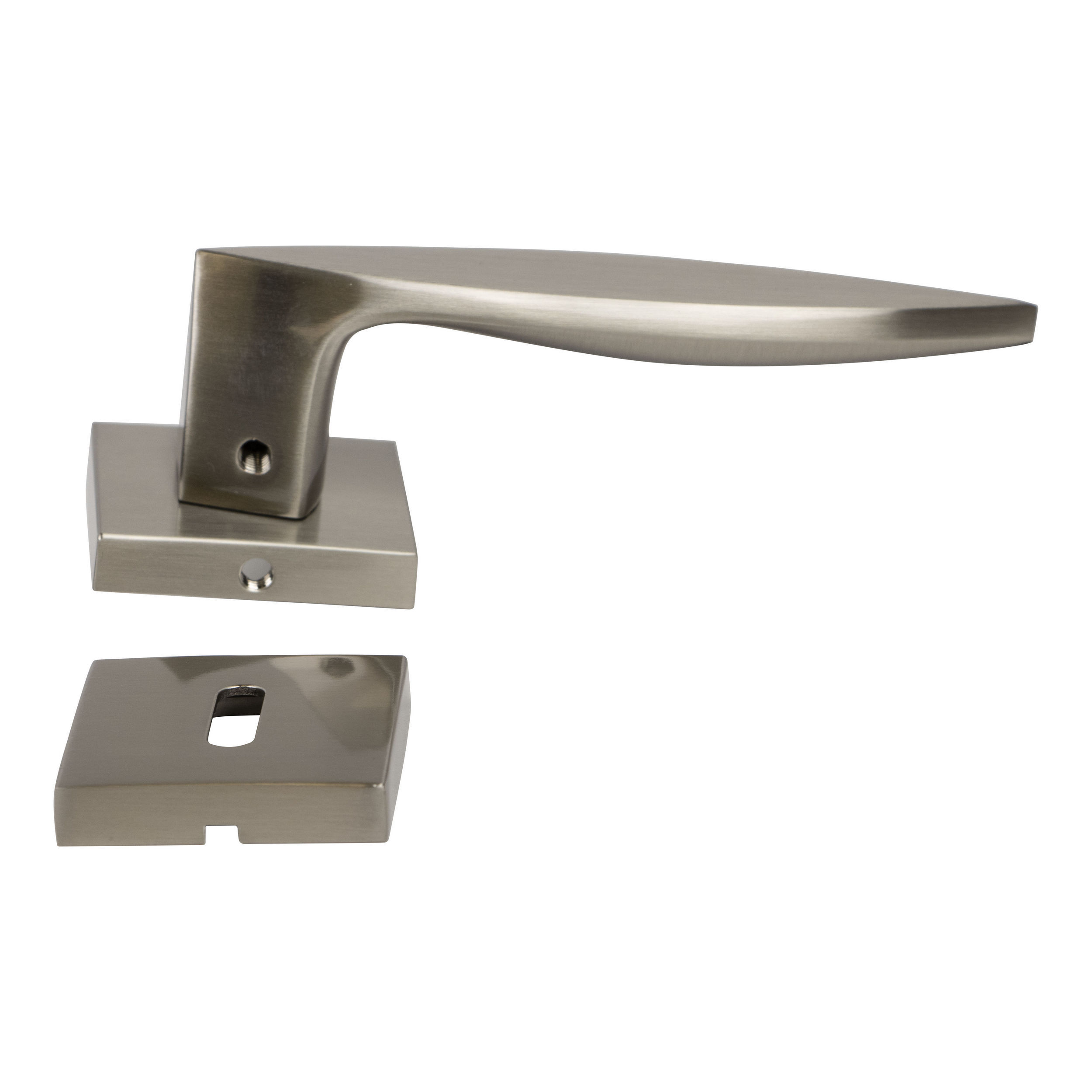 ÇEBİ Saten Rozetli Fısh Oda Kapı Kolu MP08 (A533111108)