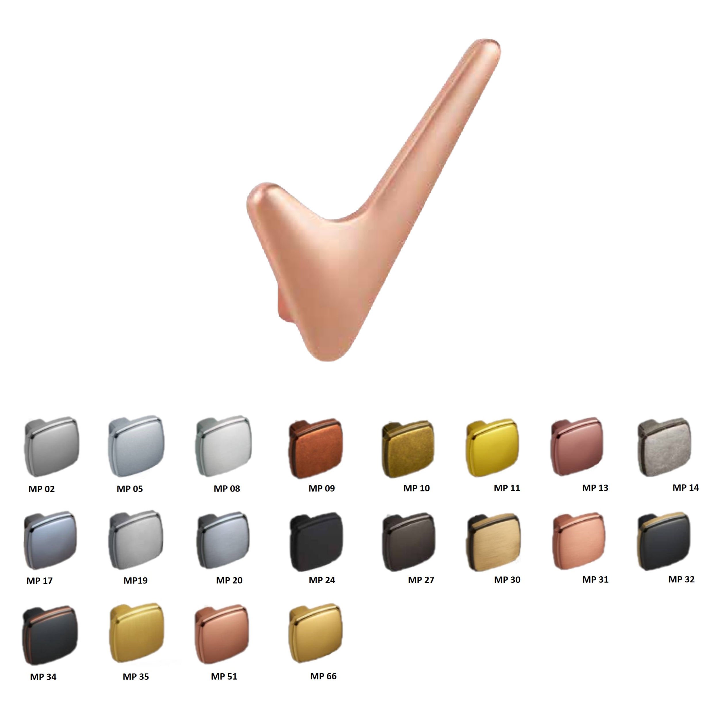 ÇEBİ Mat Siyah Askı MP24 (A7113020124)