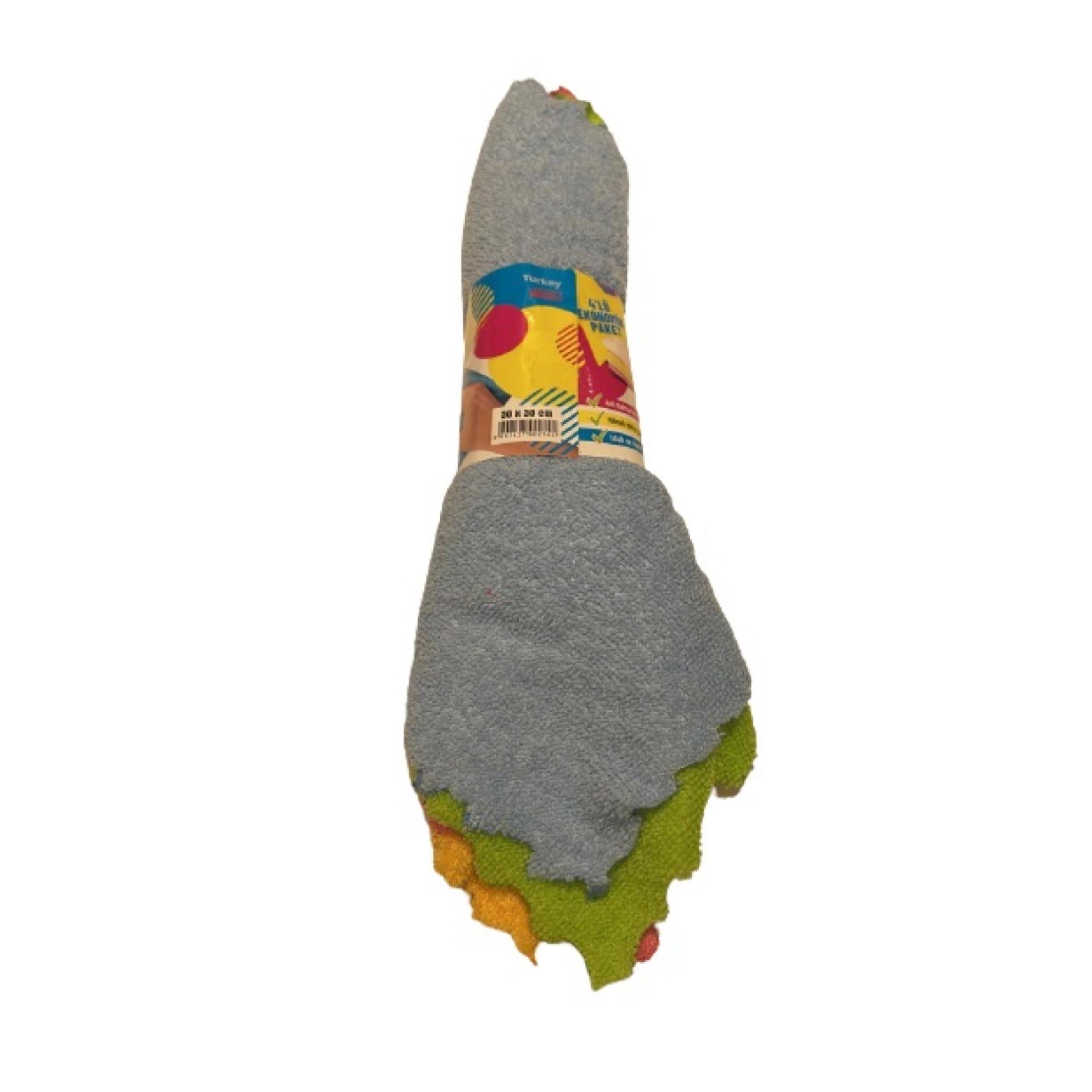 Afeks Home 30x30 cm 4' Lü Temizlik Bezi (AFX.02141)