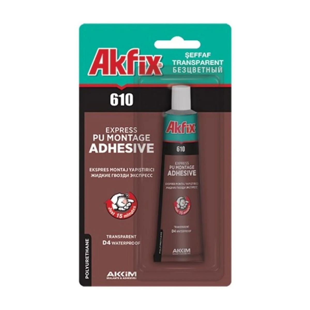 Akfix 50 Ml. 610 Ekspres PU Sıvı Çivi (AKFIX.GA305)