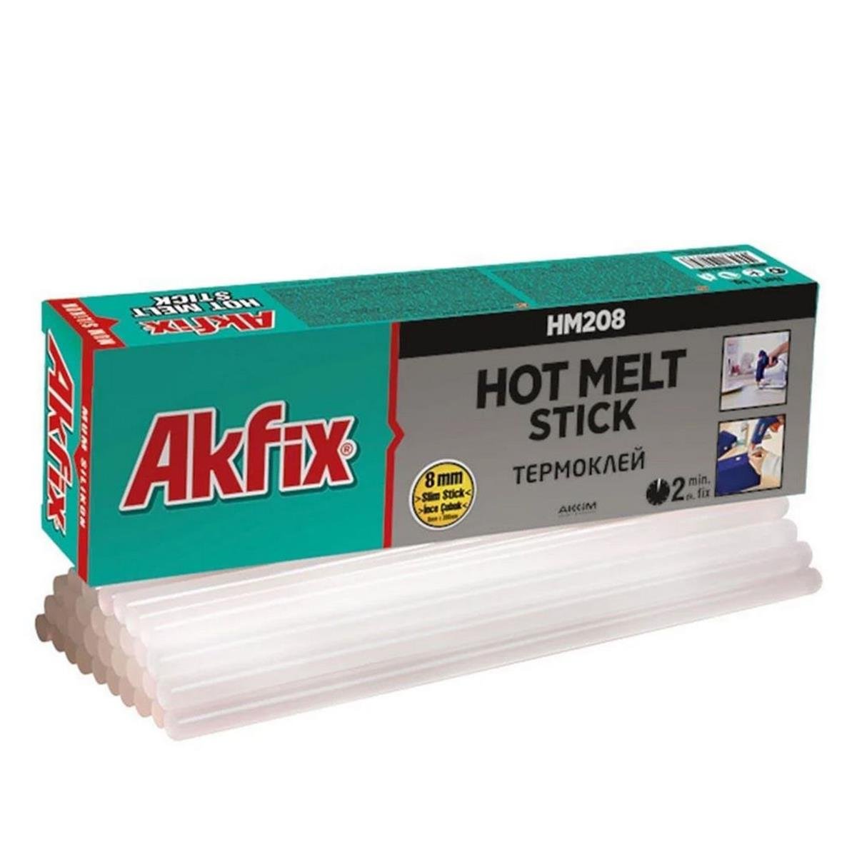 Akfix Şeffaf 1 Kg HM208 Mum Silikon İnce (AKFIX.GA120)