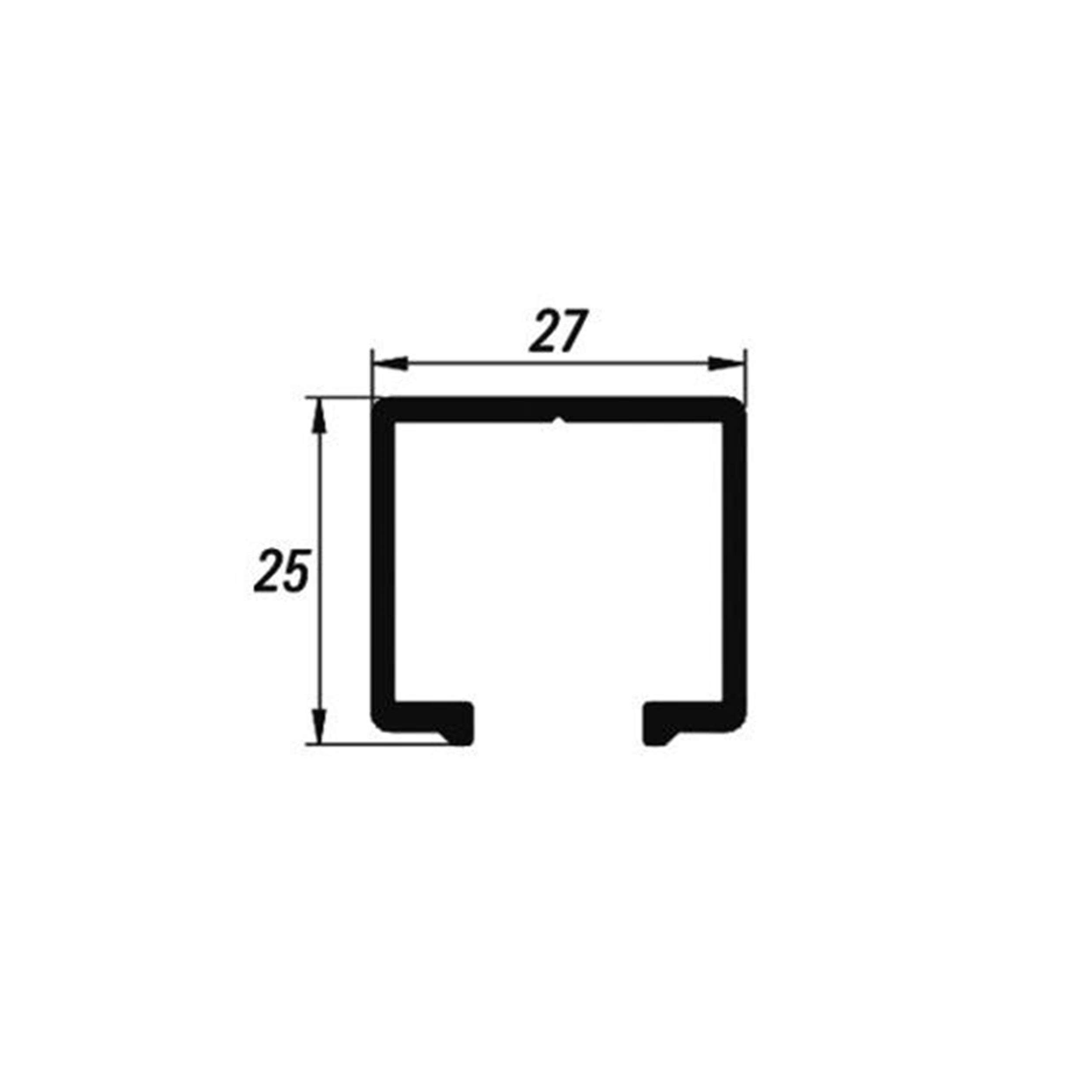 Albatur Alüminyum 2 Metre Üst Ray (ALB-M50 7450 410*2)