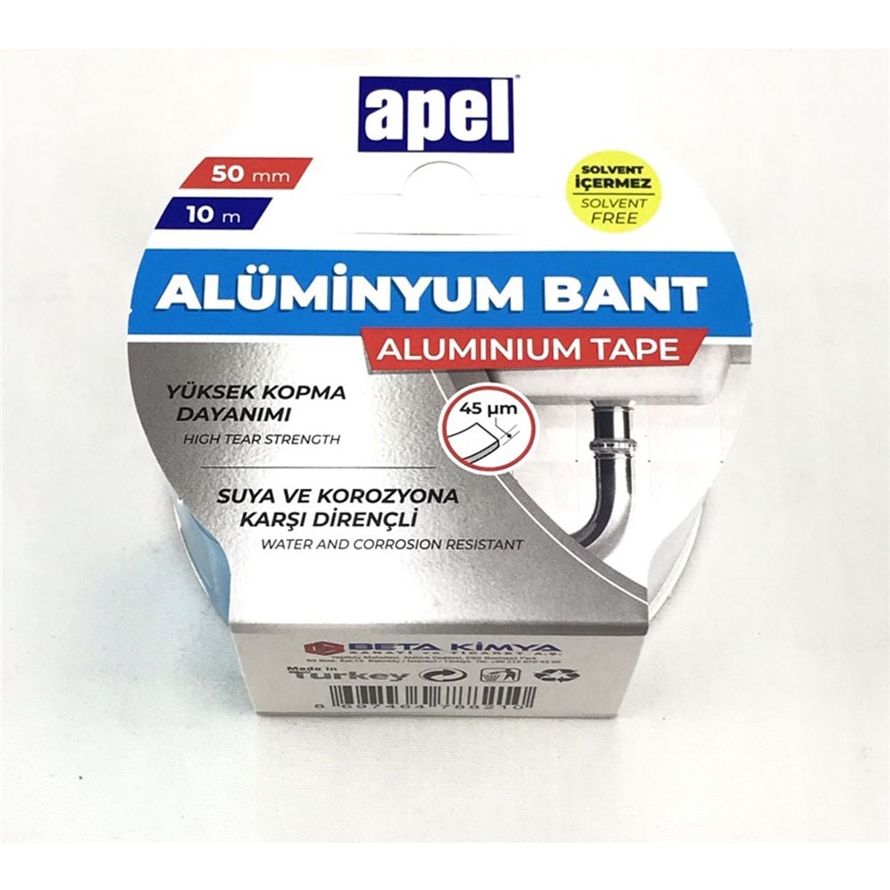 APEL 50 mm Alüminyum Bant 10 Metre (APEL.112)