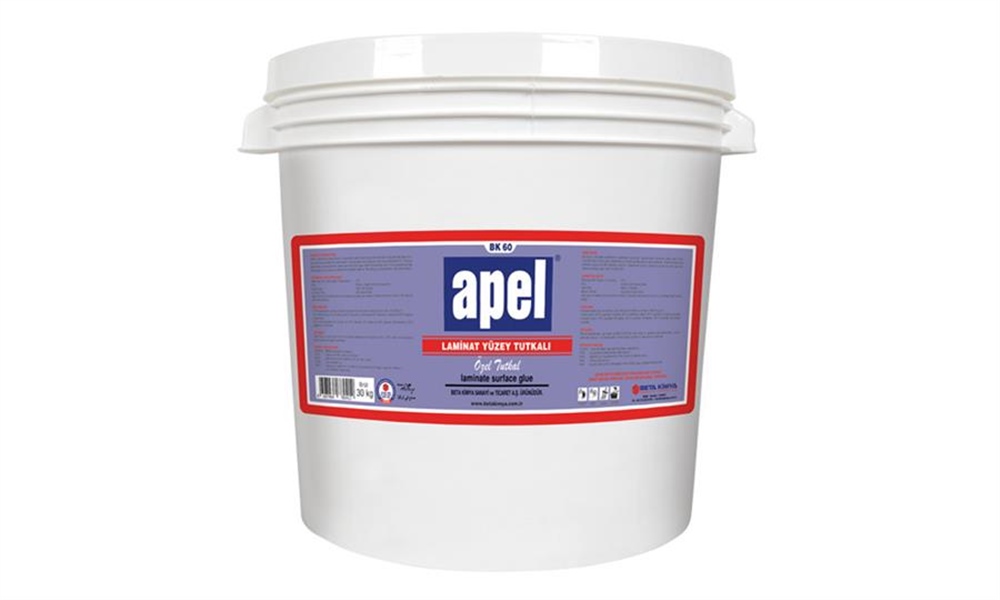 APEL BK-60 30 Kg Bidon Laminant Yüzey Tutkalı (APEL.25)