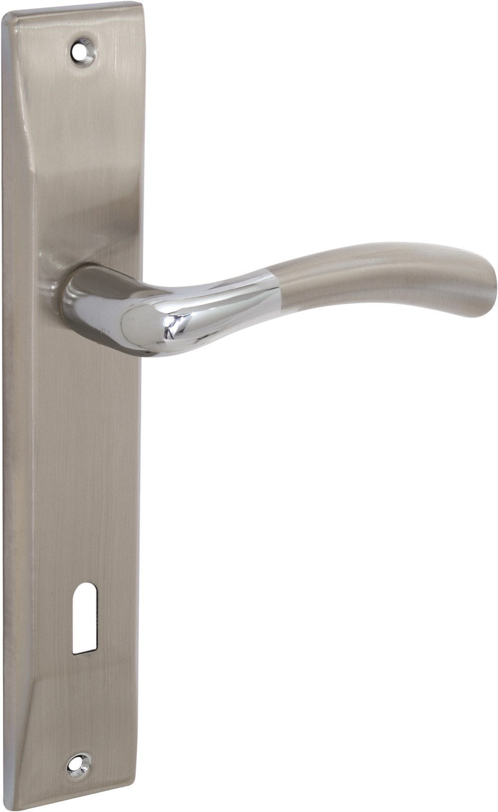 Ar-Pat Krom Saten Açmalı Kuğu Lüks Aynalı Alüminyum Banyo Kapı Kolu (AR-LAA107-3-01)