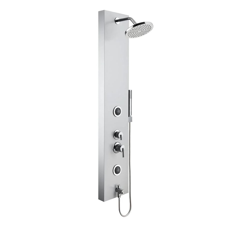 Vitra Move Gümüş Gri Masajlı Duş Sistemi (ARTEMA.A45813)