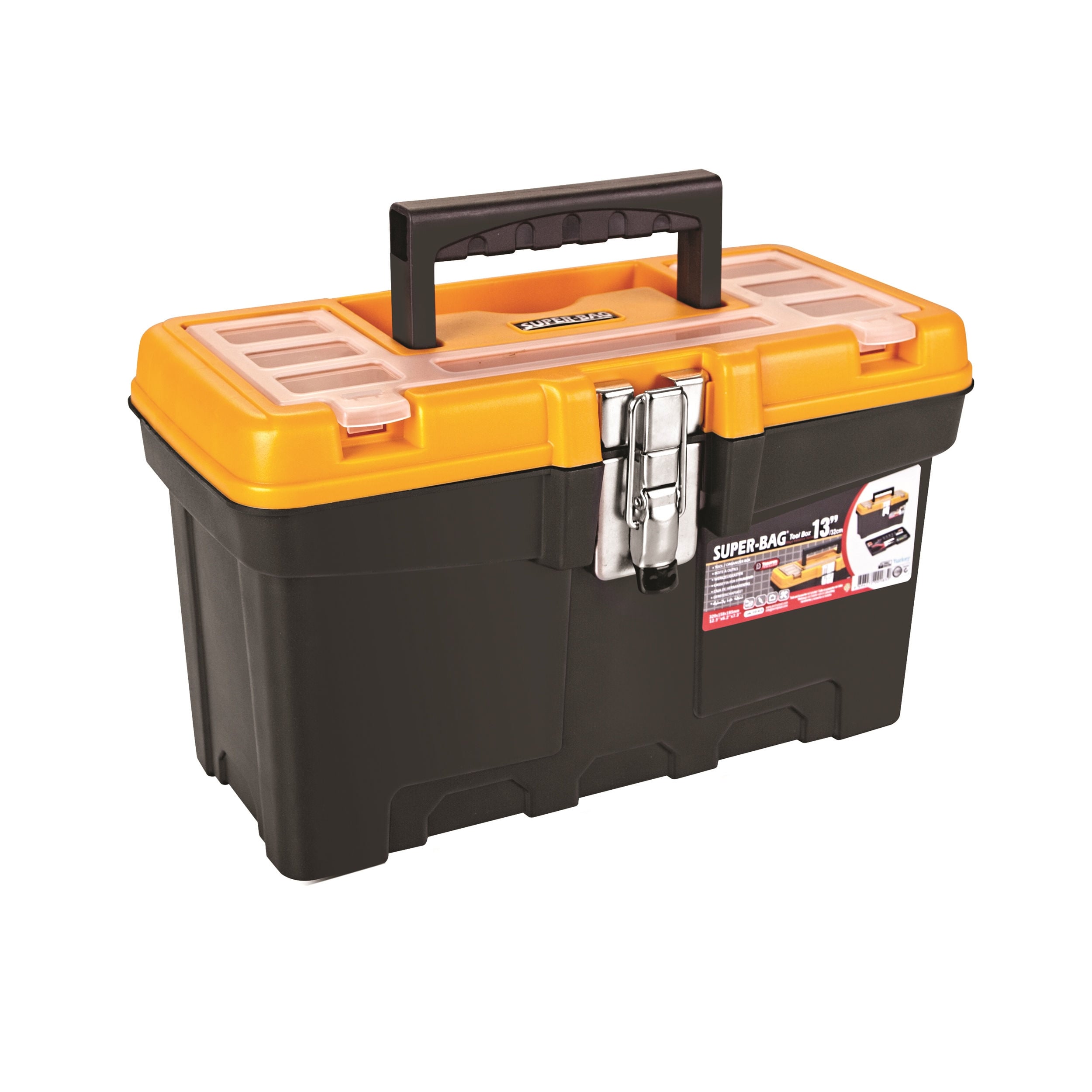 Super-Bag 13'' Mega Metal Kilit Takım Çantası (ASR-4028)