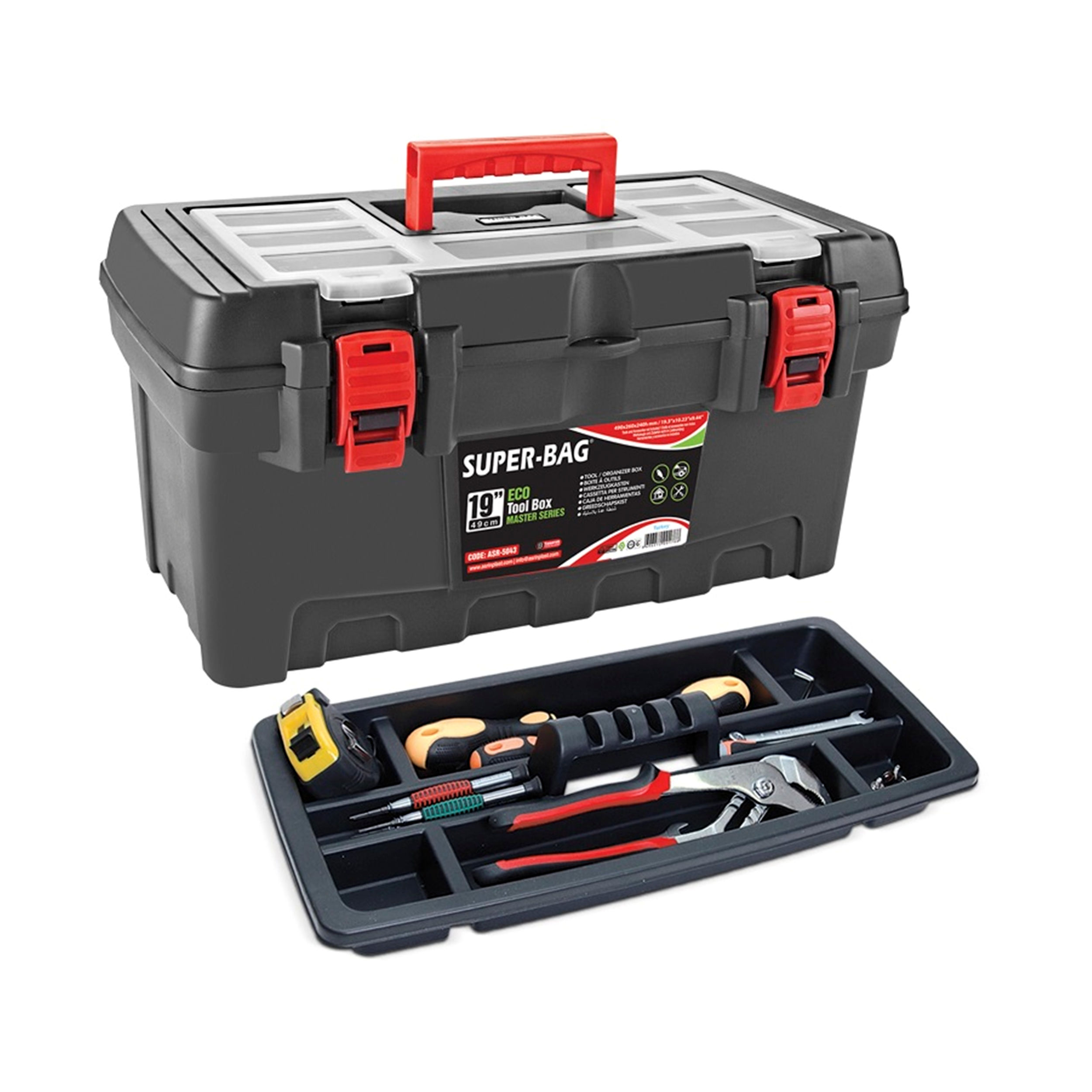 Super-Bag 19'' Eko Master Takım Çantası (ASR-5043)