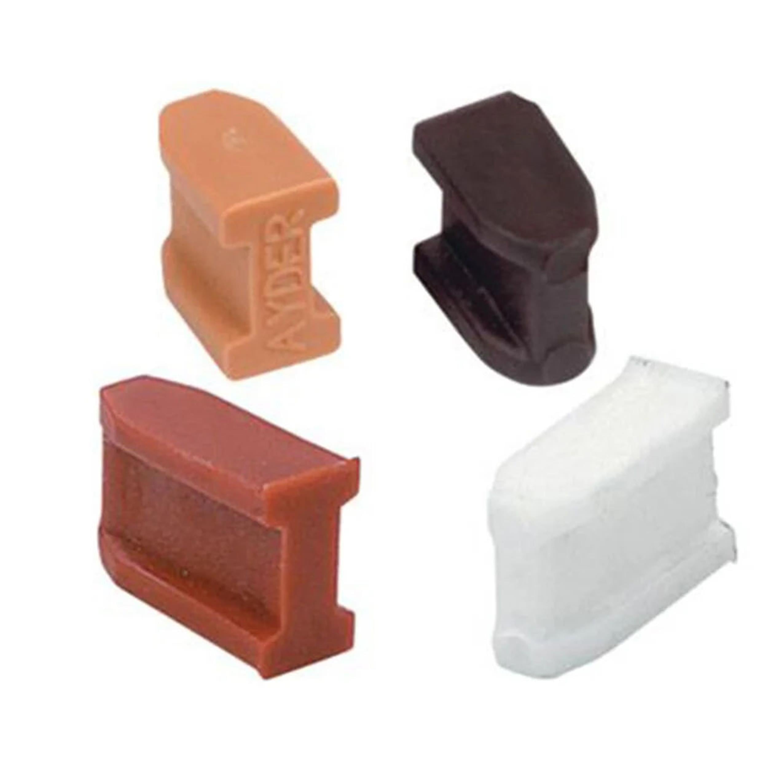 Ayder Kahverengi 14 mm Plastik H Kırlangıç (AY-A1610-1)