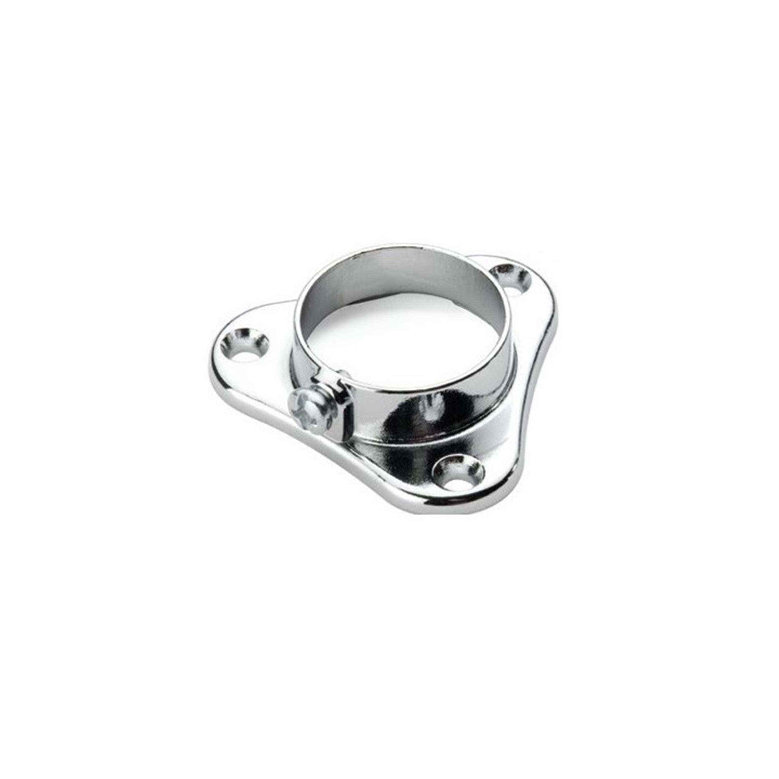 Ayder Krom Ø25 mm Üçgen Yuvarlak Flanş Vidalı (AY-D0602)