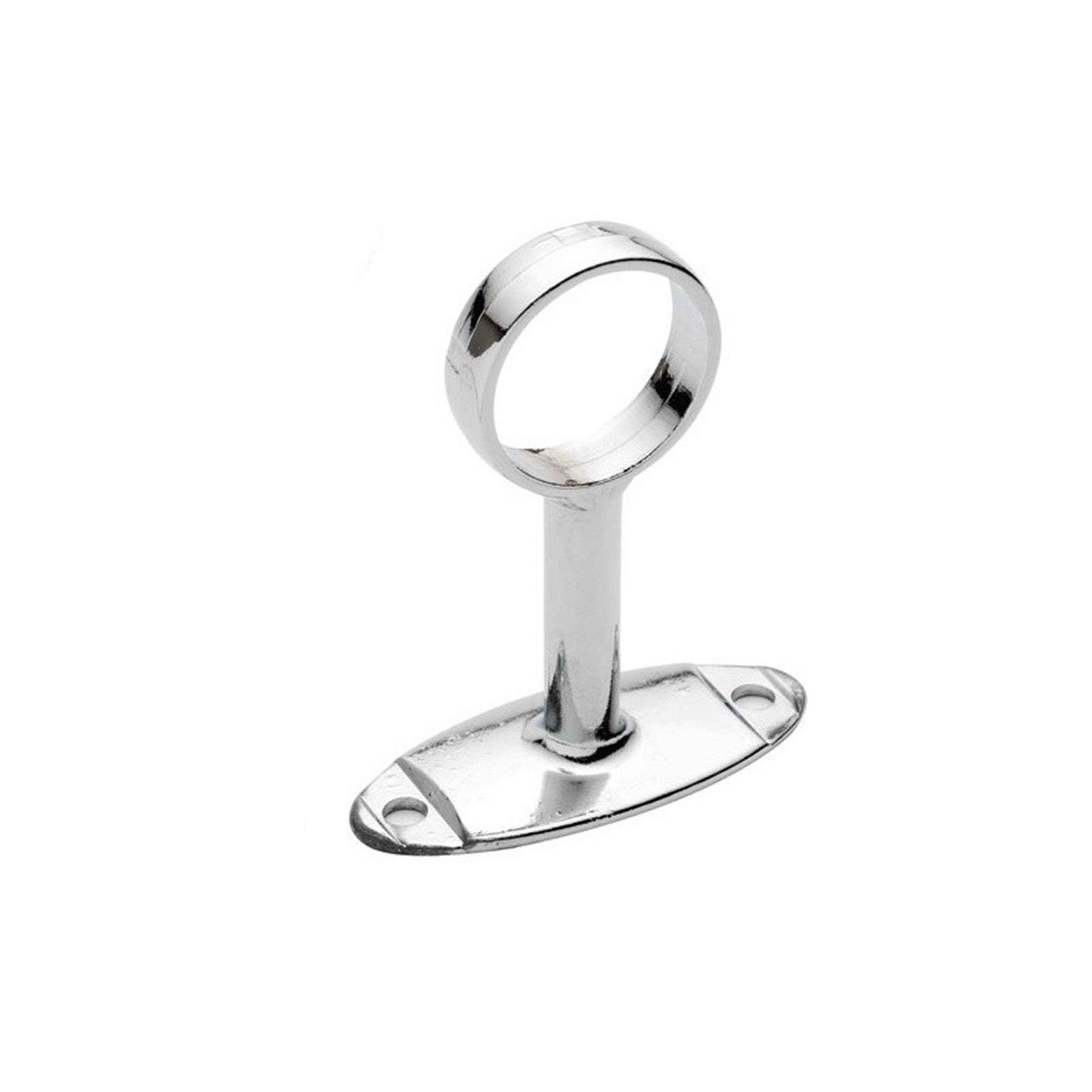 Ayder Açık Krom Ø25 mm Yuvarlak Ayaklı Lüks Flanş (AY-D0714)