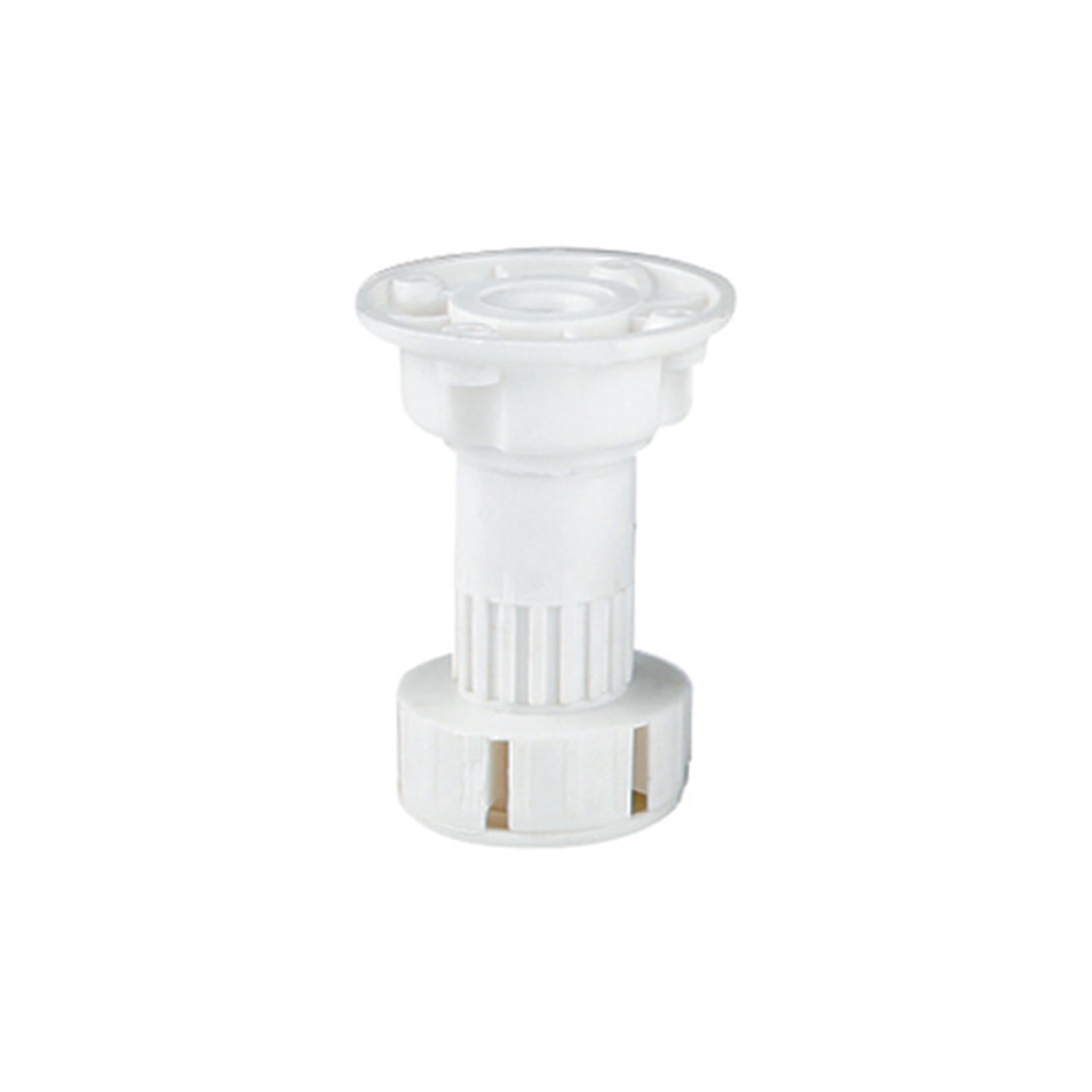 Ayder Beyaz 80 mm Plastik Baza Ayağı (AY-D1100)
