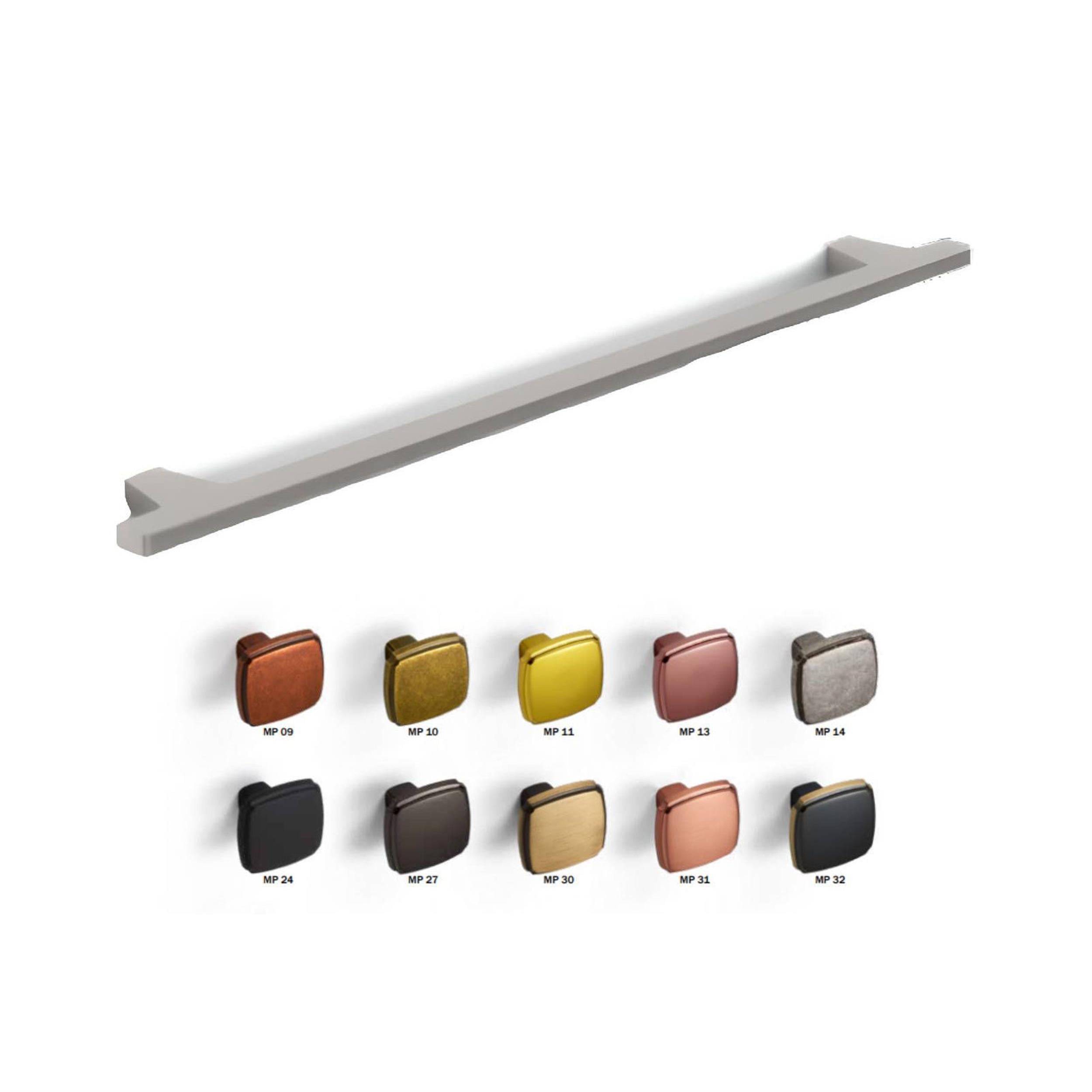 ÇEBİ Mat Antrasit 160 mm Çekme Mobilya Kulpu (B963160127)