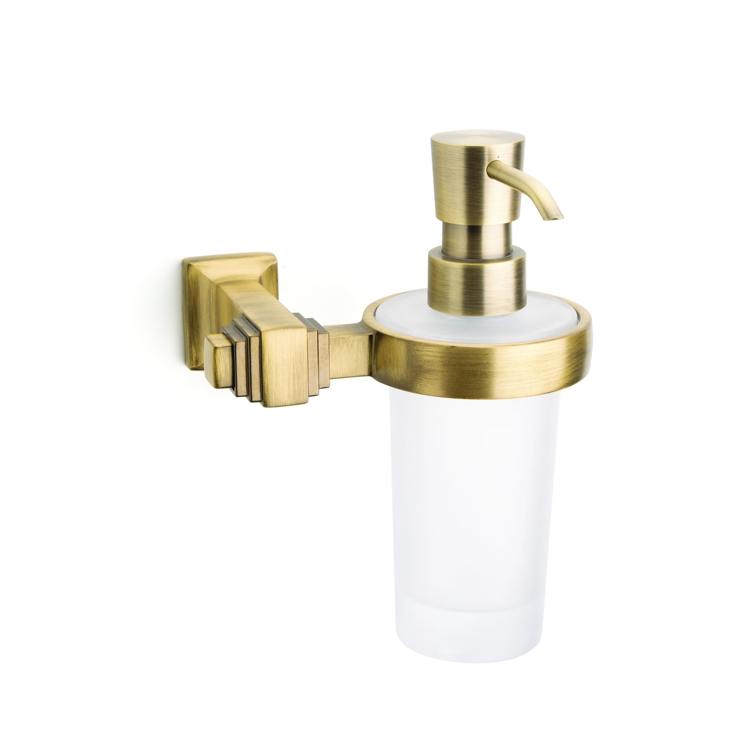 System Antik Saten Mat Şeffaf Sıvı Sabunluk (BA1005 006 ABM-C1)