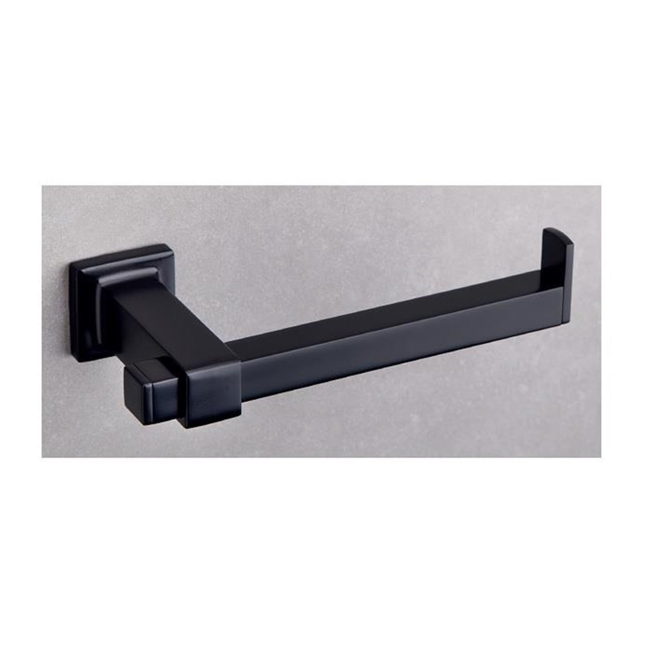 System Siyah Q-Line Tuvalet Kağıtlığı (BA1006 002 AL6)