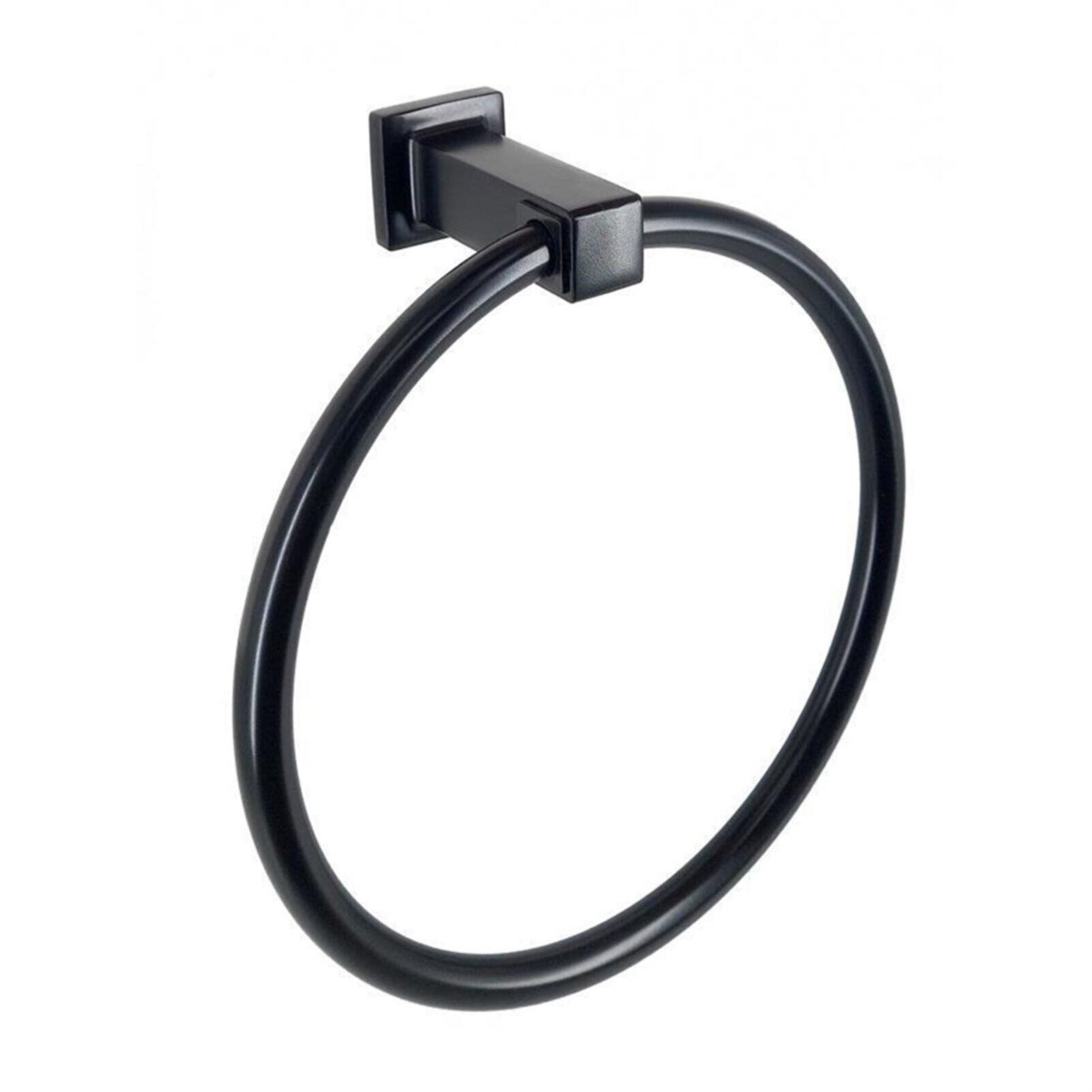 System Siyah Q-Line Halka Havluluk (BA1006 005 AL6)