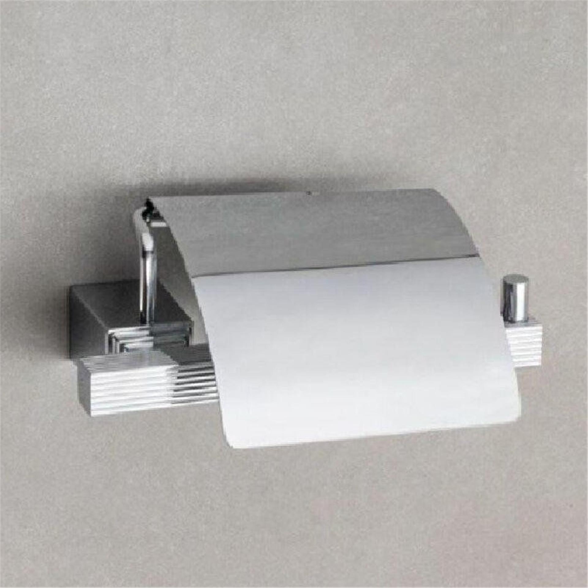 System Krom Kapaklı Tuvalet Kağıtlığı (BA1032 010 CR)