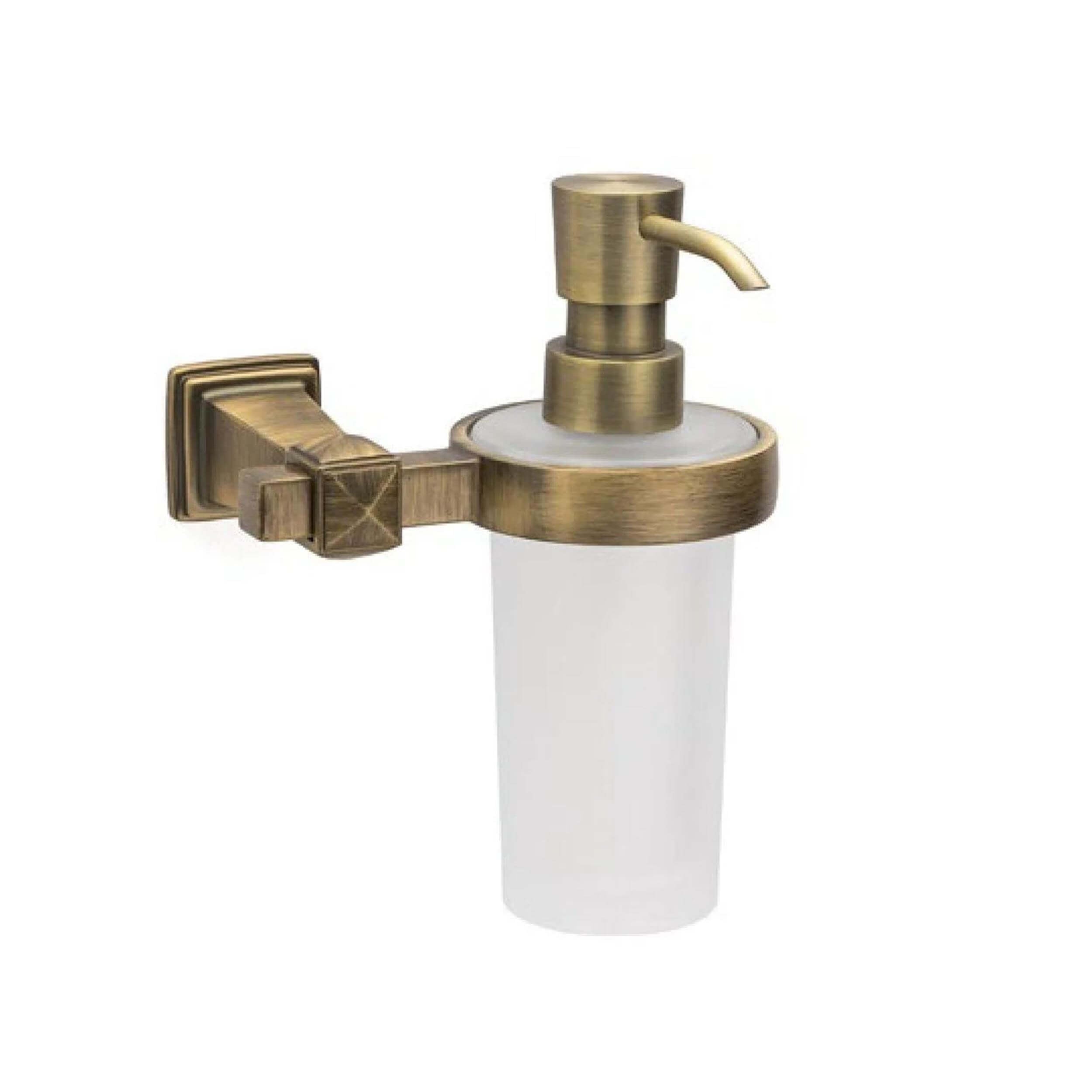 System Antik Saten Mat Şeffaf Sıvı Sabunluk (BA1036 006 ABM-C1)