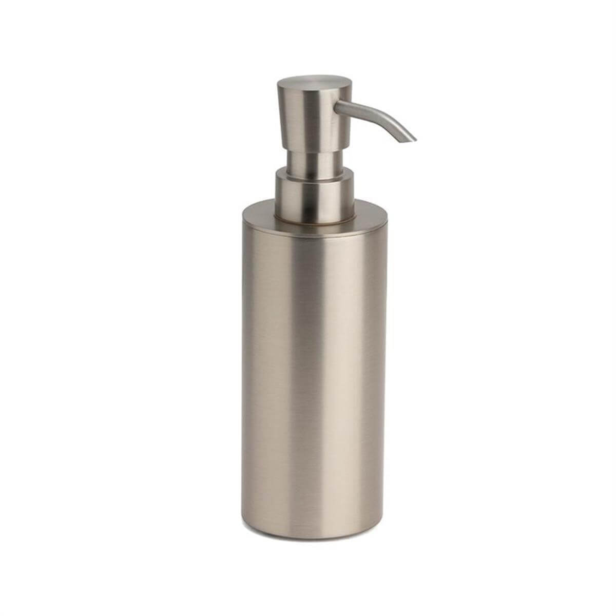 System Nikel Saten Mat 250 Ml. Tezgah Üstü Sıvı Sabunluk (BA2004 006 NBM)
