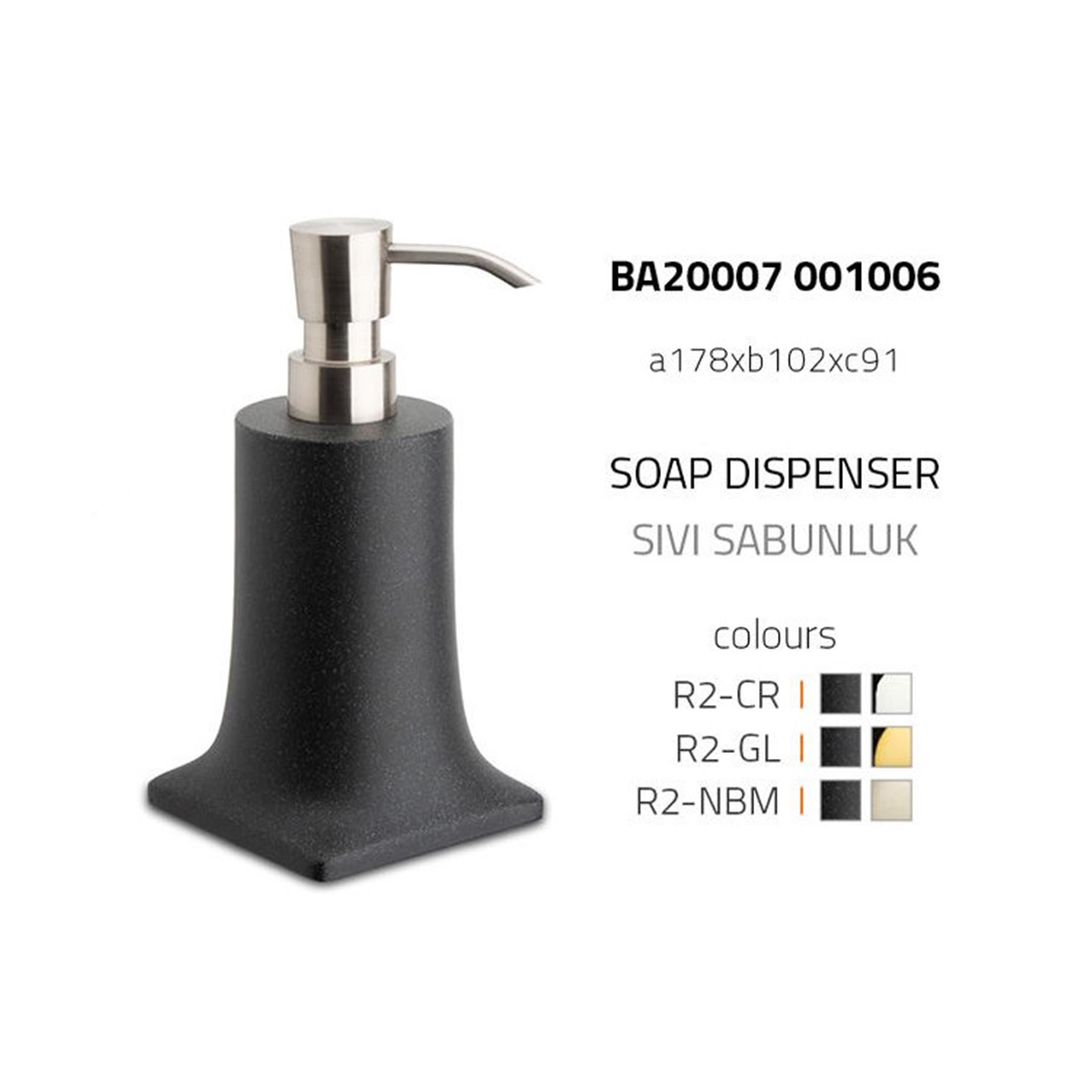 System Siyah Altın Süngerlik ve Deterjanlık (BA2007 028 R2-GL)