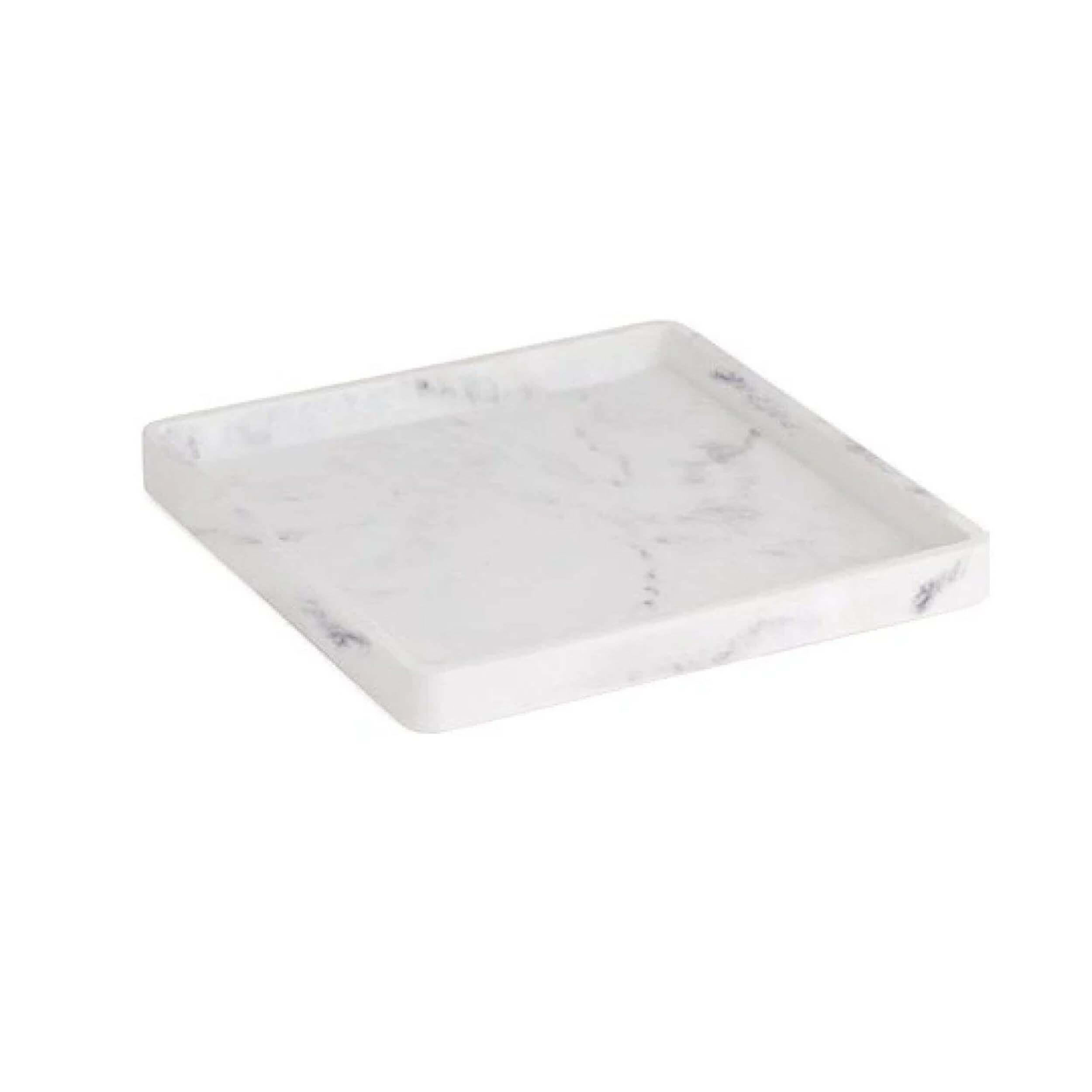 System Beyaz Mermer Tepsi (BA2032 037 R3)