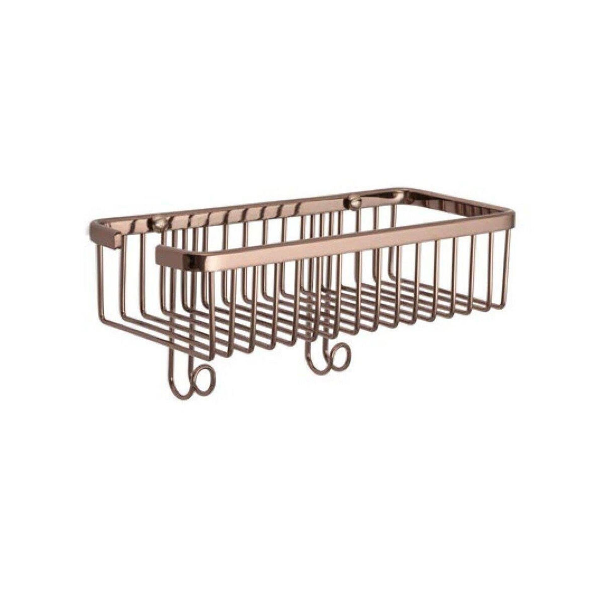 System Rose 28 cm Dikdörtgen Duş Rafı (BA3013 043 RS)