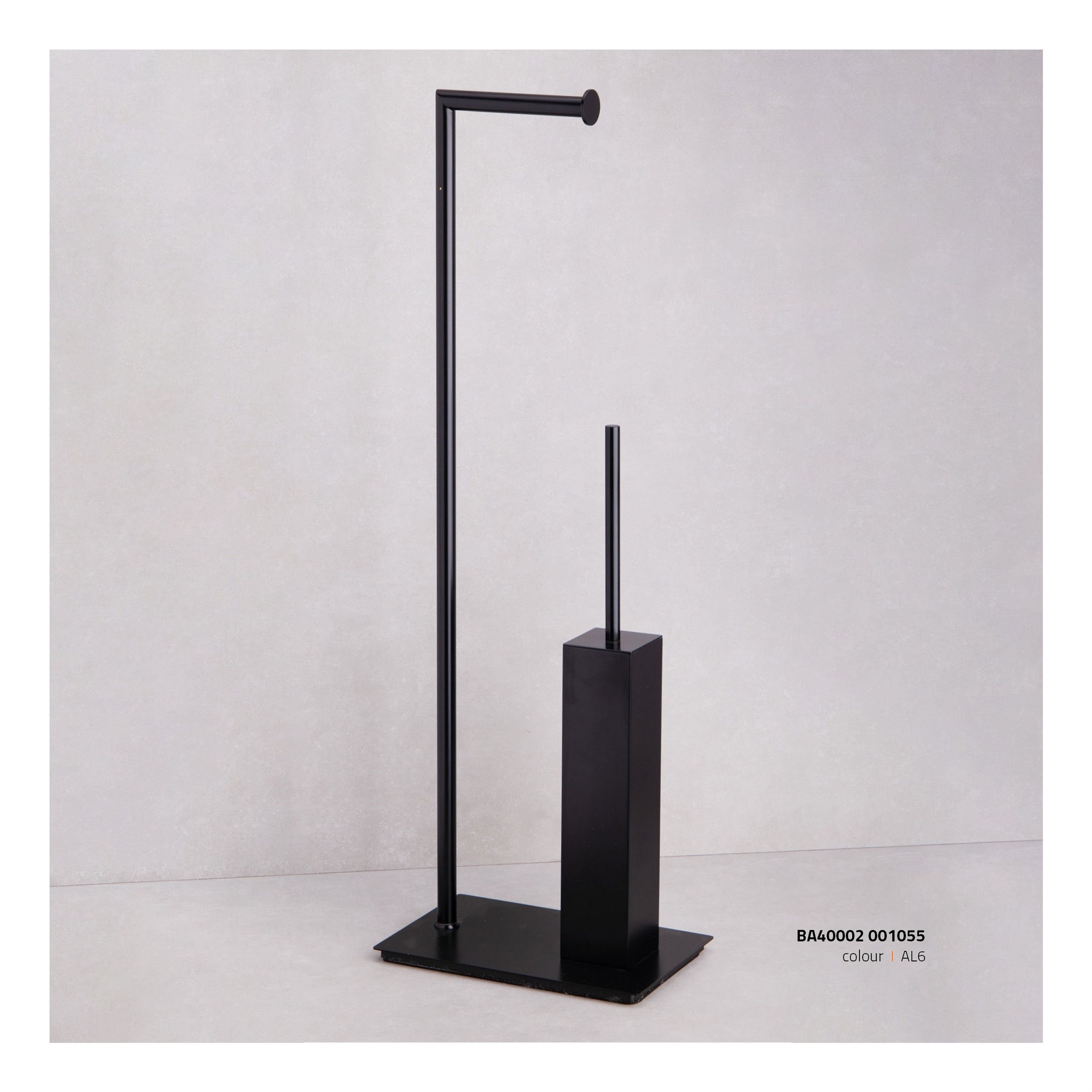 System Siyah Hareketli WC Seti (BA4002 048 AL6)