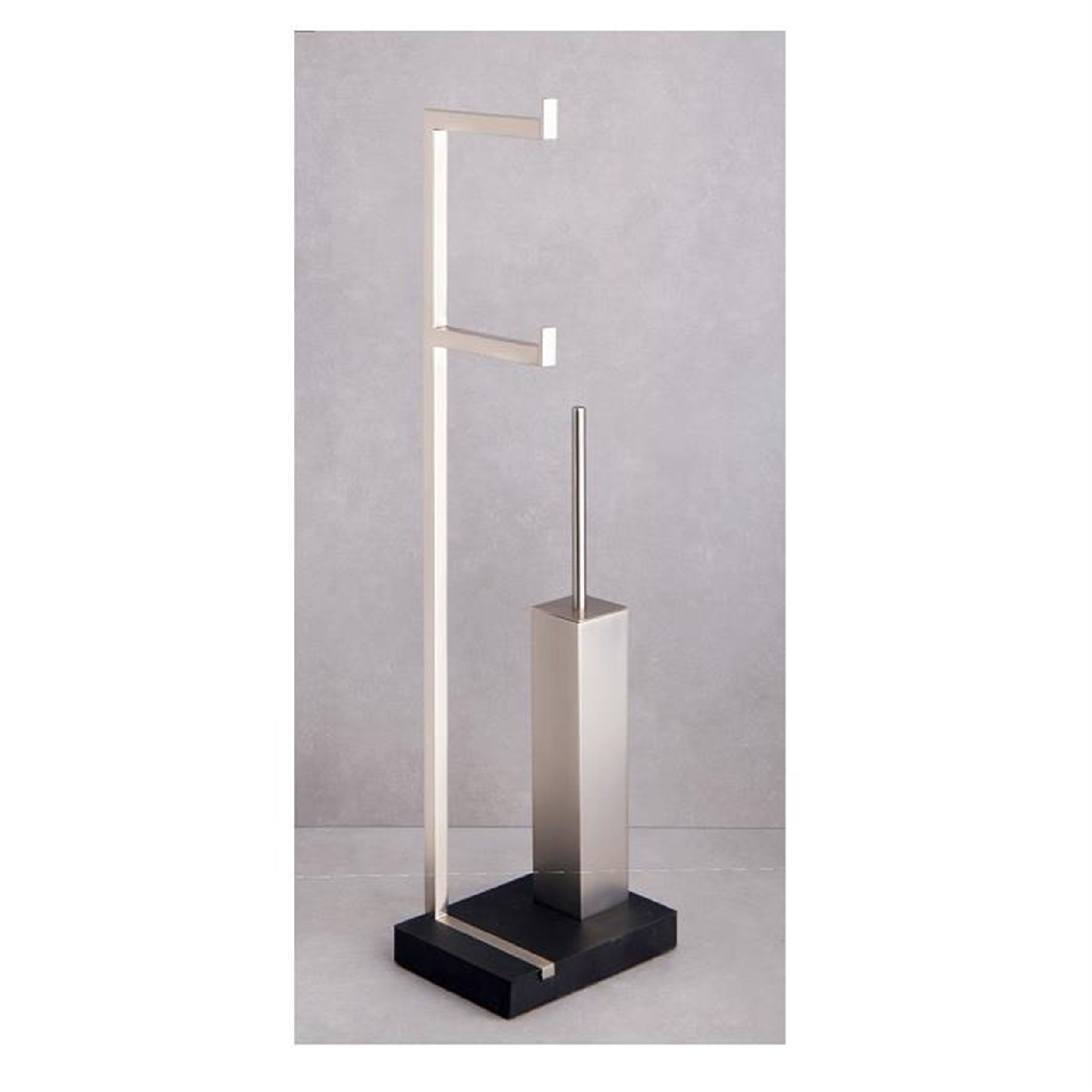 System Nikel Saten Mat Hareketli WC Set (BA4008 050 NBM)