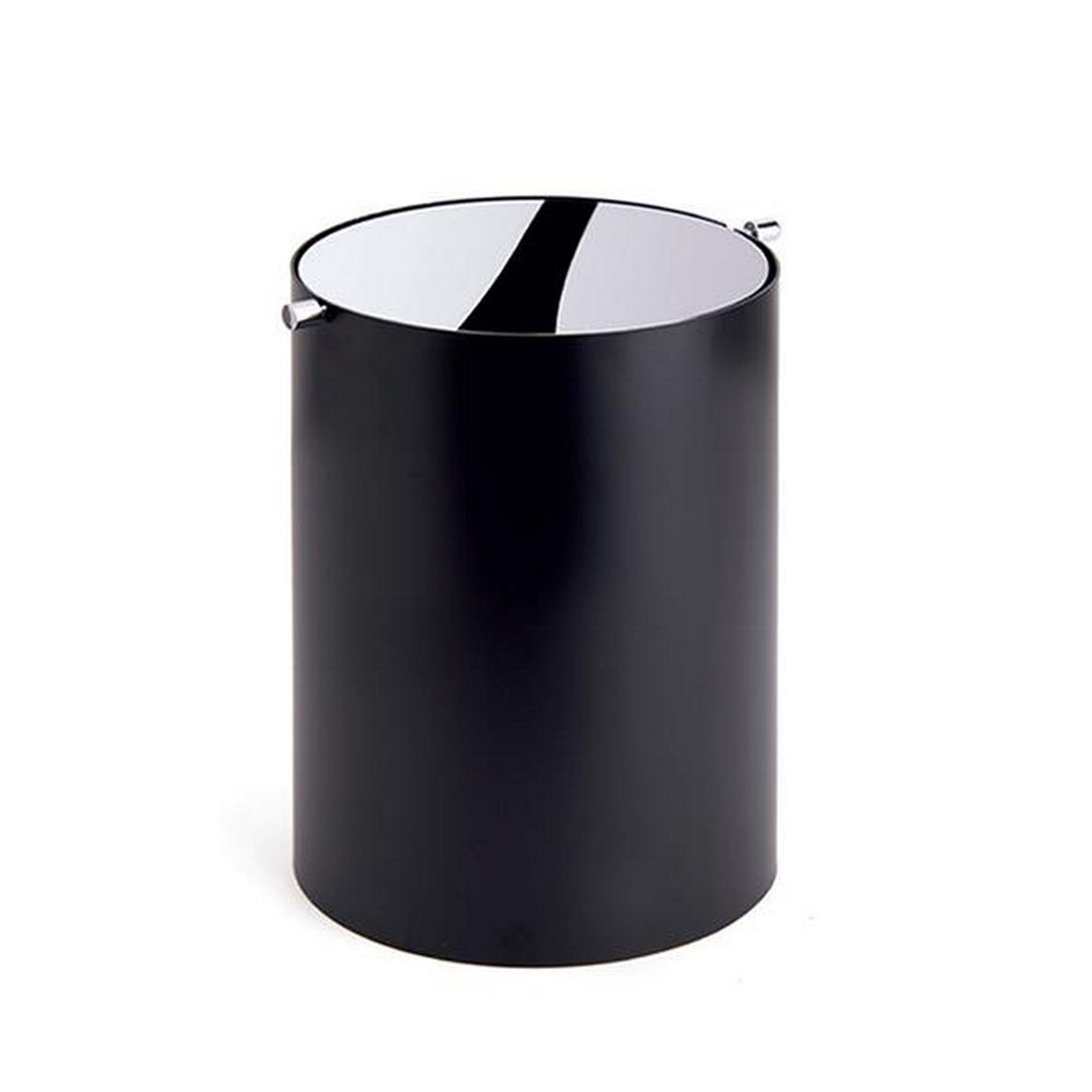 System Siyah Krom Çöp Kovası (BA4013 032 AL6-CR)