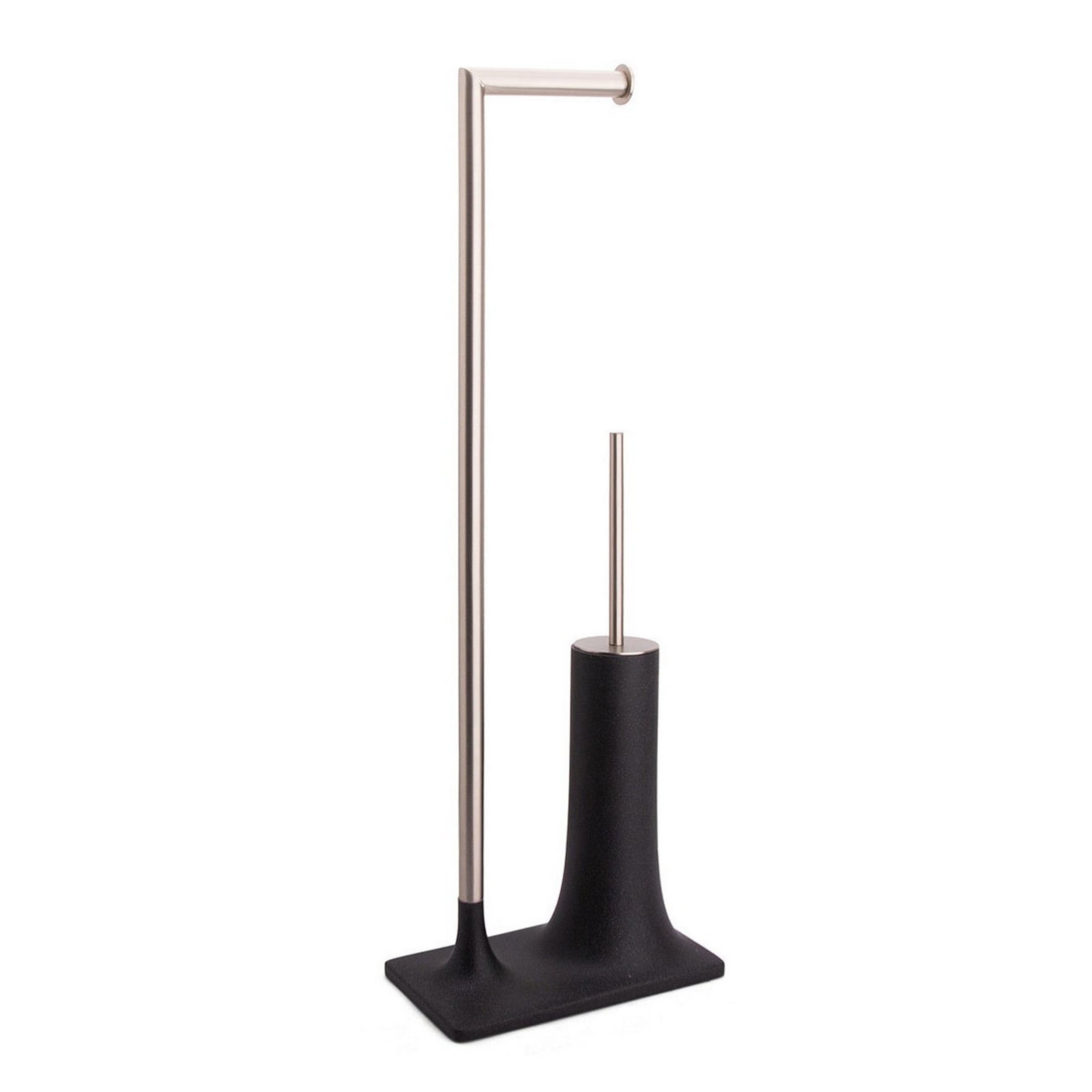System Siyah Nikel Saten Mat Hareketli WC Seti (BA4015 048 R2-NBM)