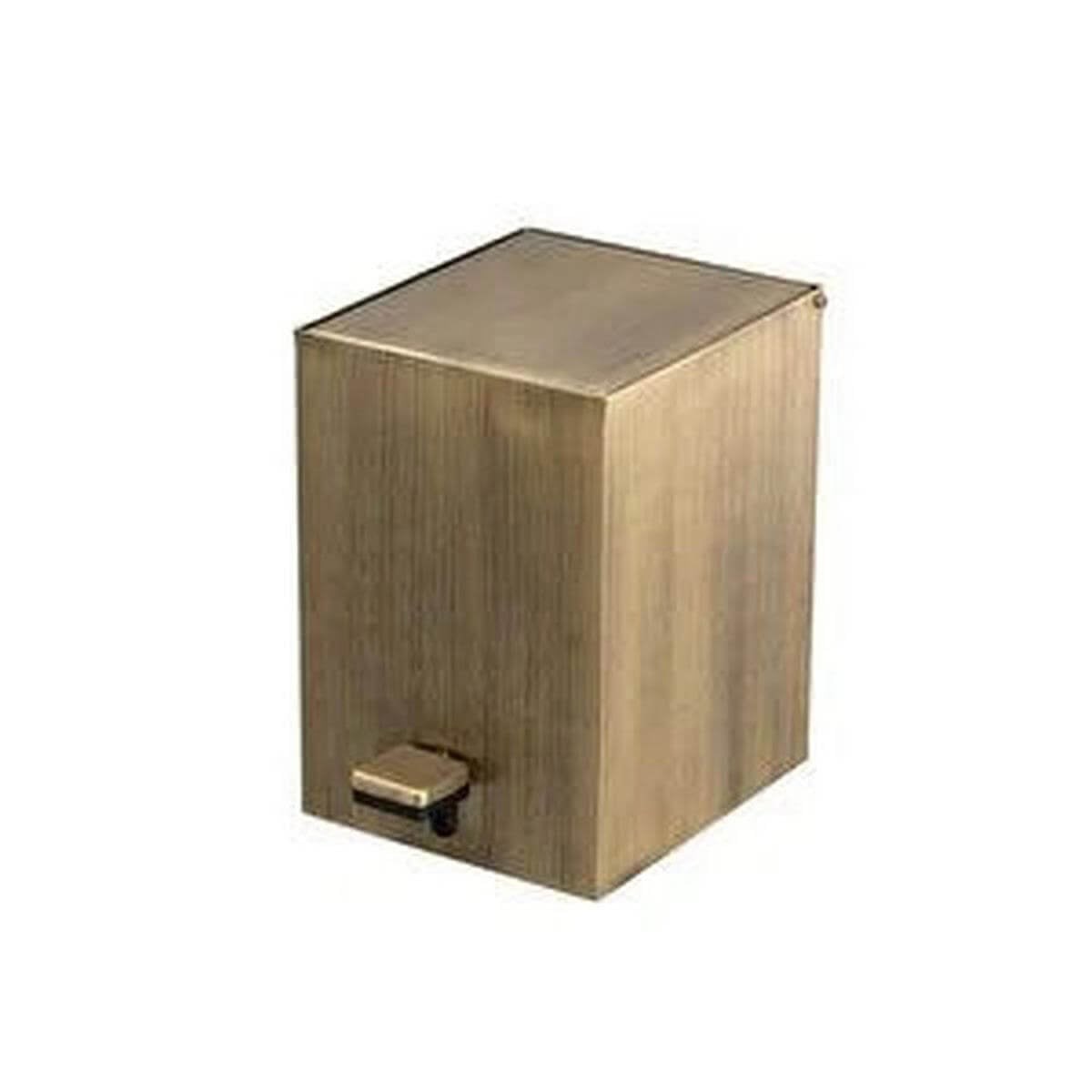 System Antik Saten Mat Çöp Kovası (BA4042 031 ABM-ABM)