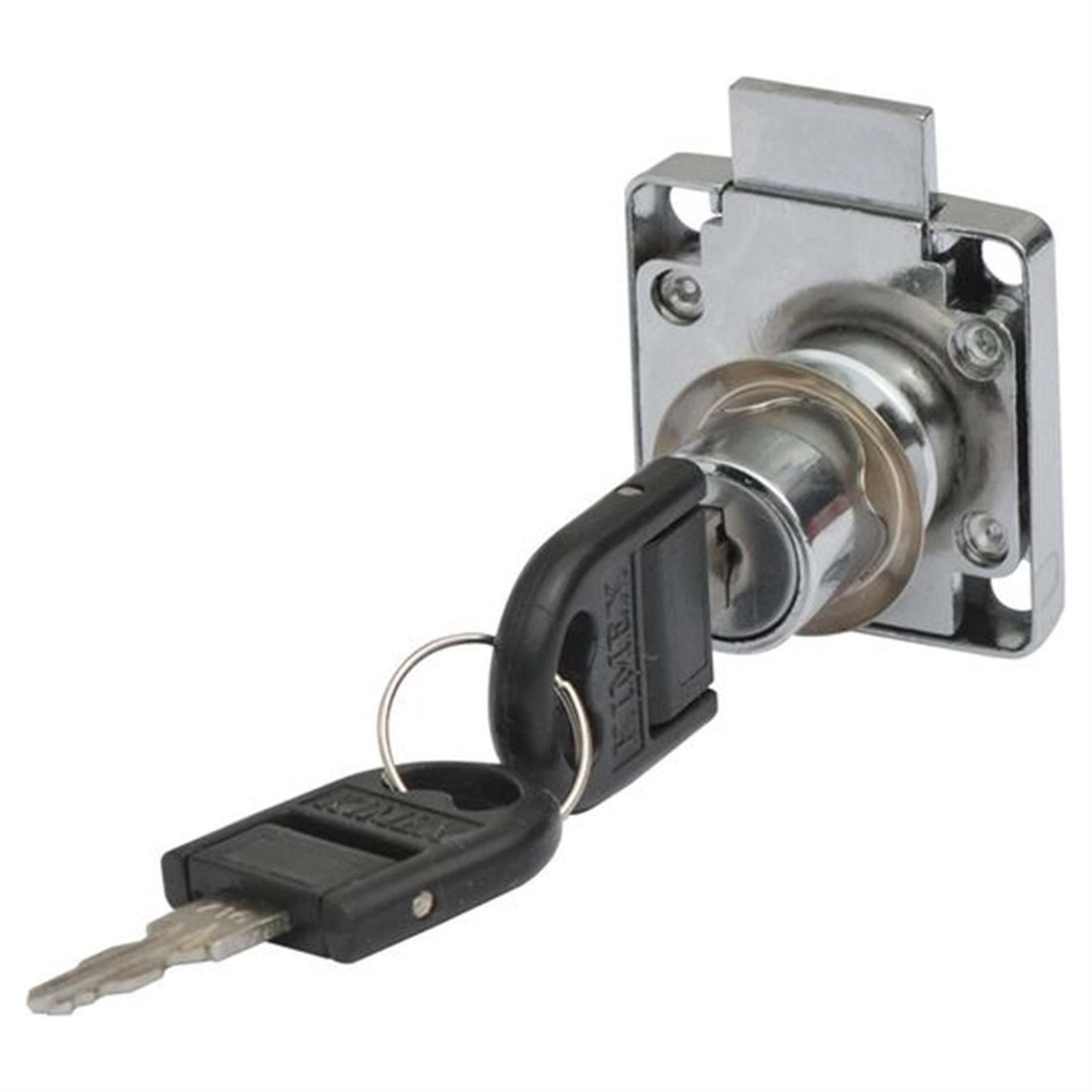 Canex Nikel Katlanır Kare Tabanlı Çekmece Kilidi (C.10.01.138.022)