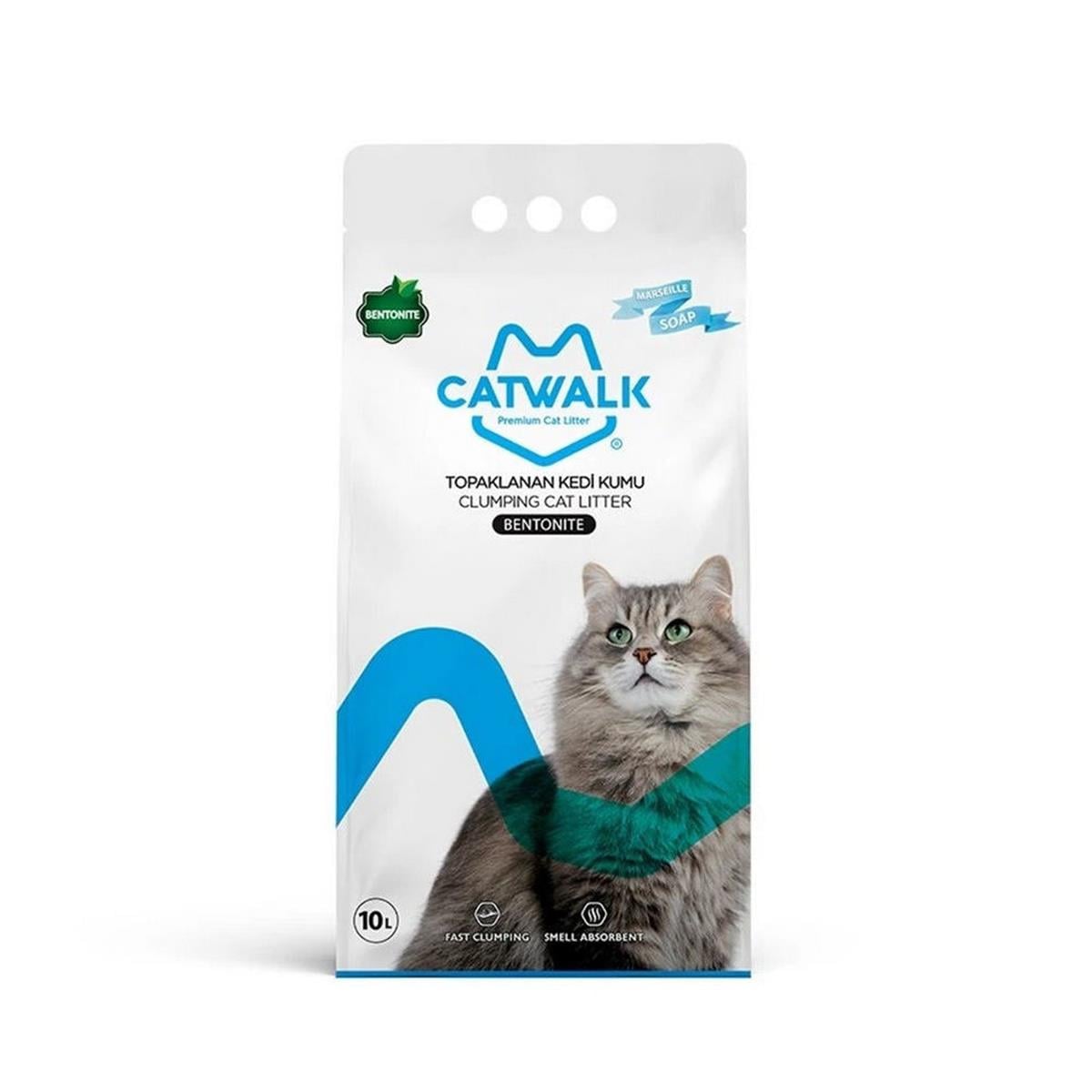 Catwalk 10 Litre Premium Marsilya Sabunu Kedi Kumu (CATWALK.191277)