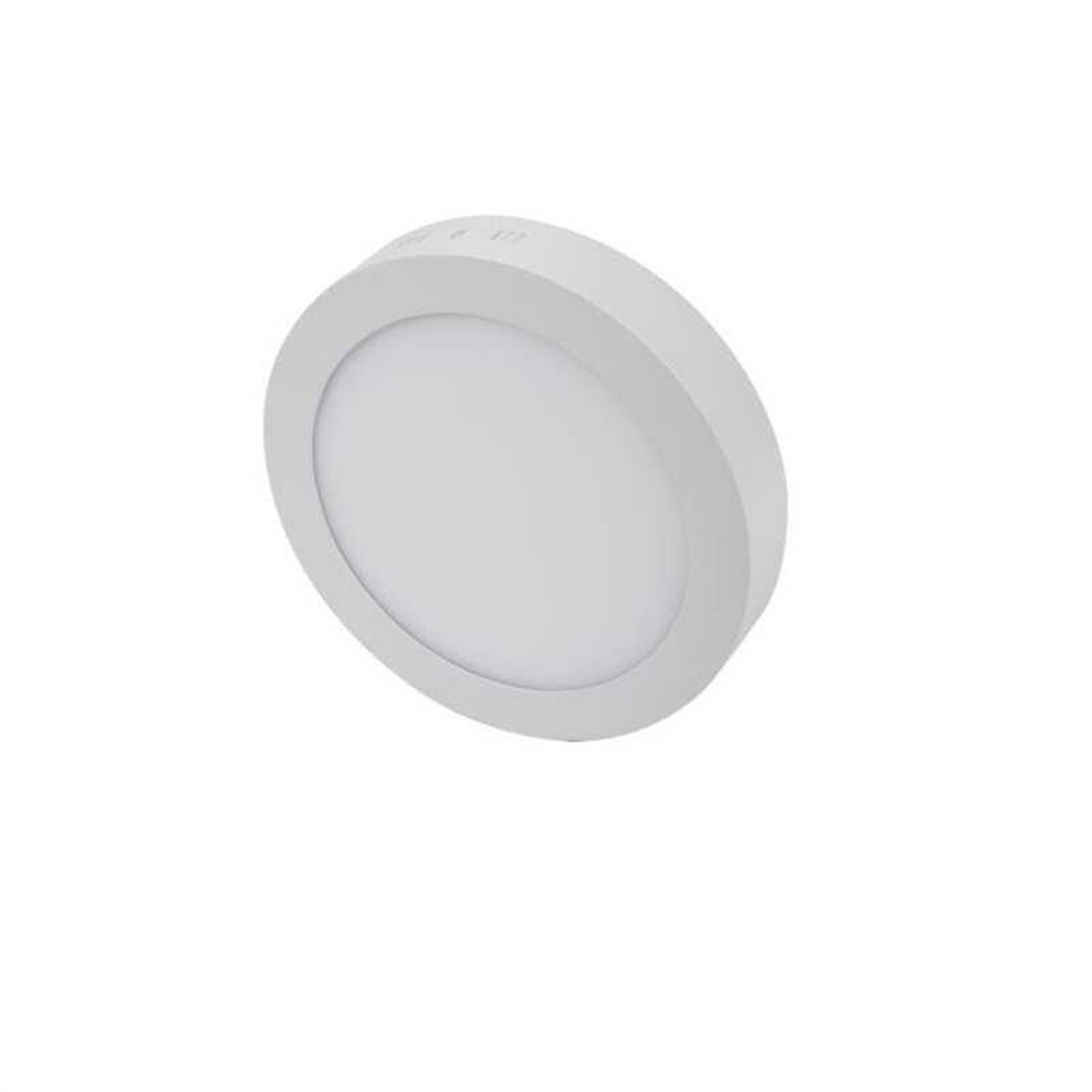 CATA Beyaz 18 Watt 6400K Yuvarlak Sıva Üstü LED Panel Aydınlatma (CT-5233B)