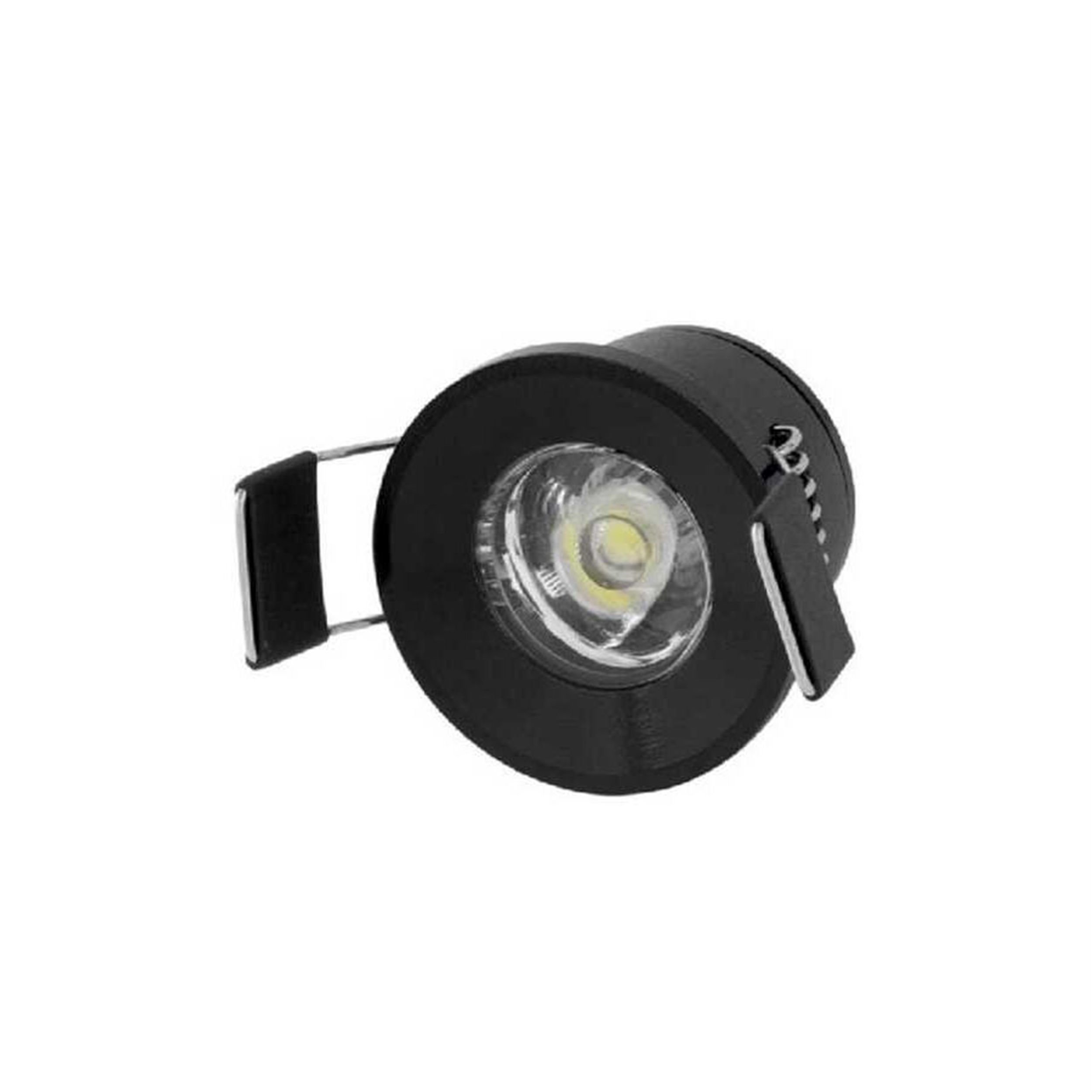 CATA Gün Işığı 1,5 Watt Siyah Kasa Yıldız Power LED Spot Aydınlatma (CT-5270SYHG)