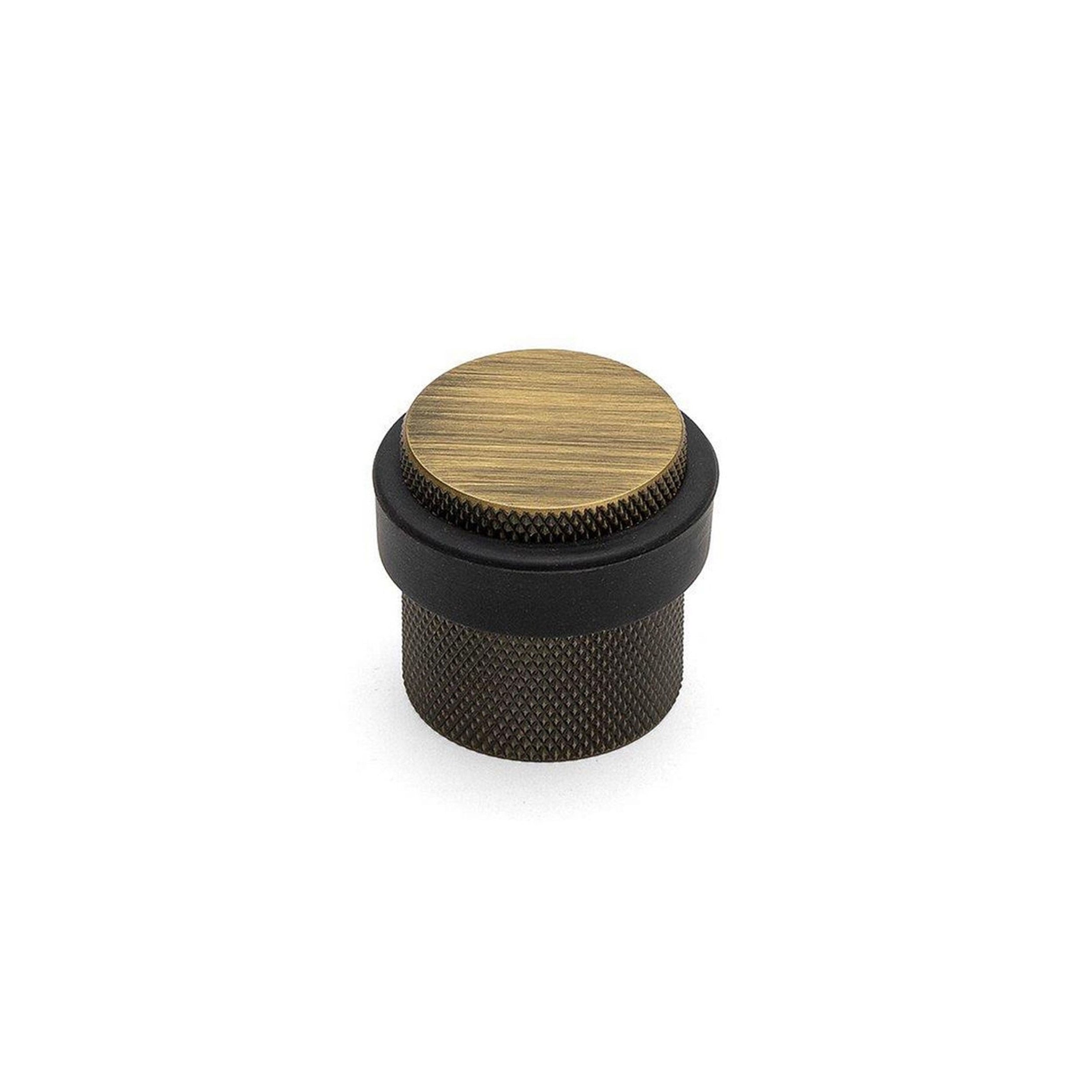 System Antik Saten Mat Siyah 38 mm Kapı Stobu (DS1017 0038 ABM-P6)