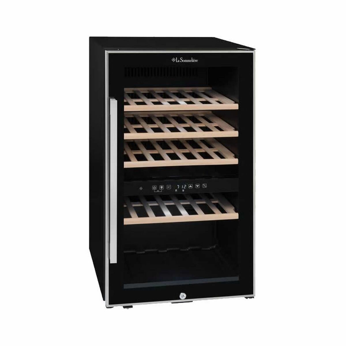 La Sommeliere 2 Zon 49 Şişe Kapasiteli Service Solo Şarap Dolabı (ECS502Z)