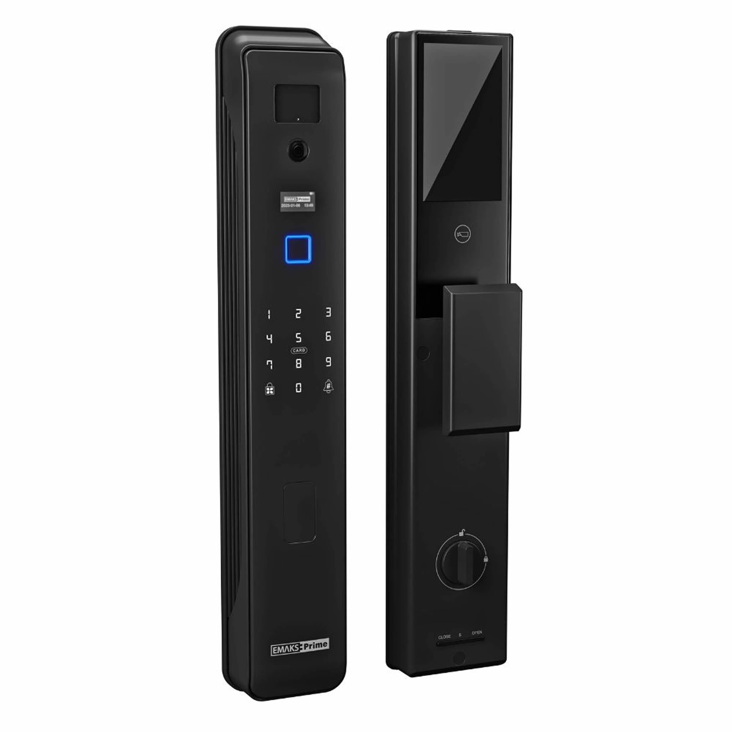 Emaks Prime Siyah Galaxy 30 Akıllı Kapı Kilidi (EE.BCK.003.0003.R001)
