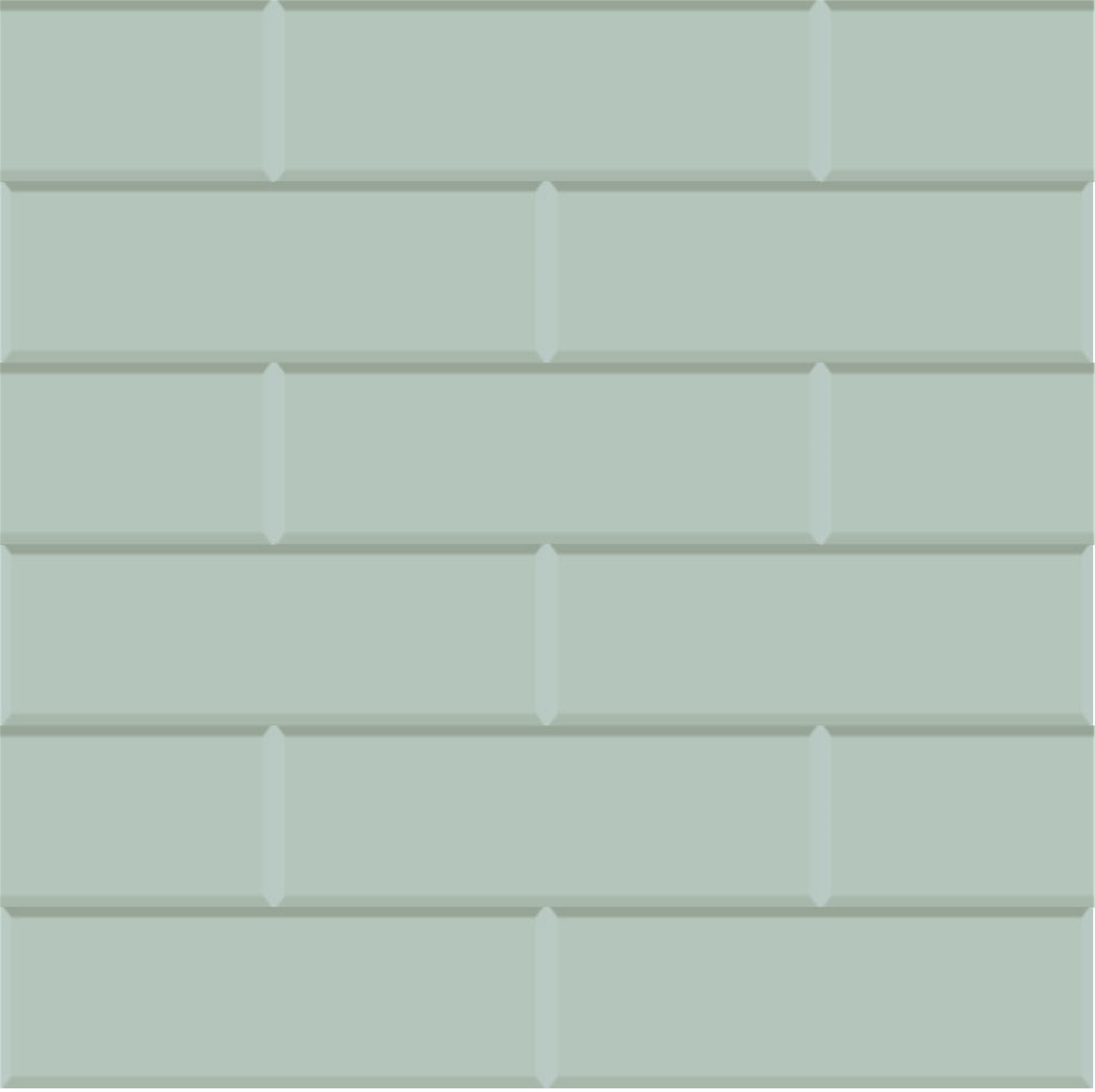 EGE Seramik Mint 10x30 cm 0,39 m² Diamante Pastel Duvar Karosu (EGE.100X300DMT97)