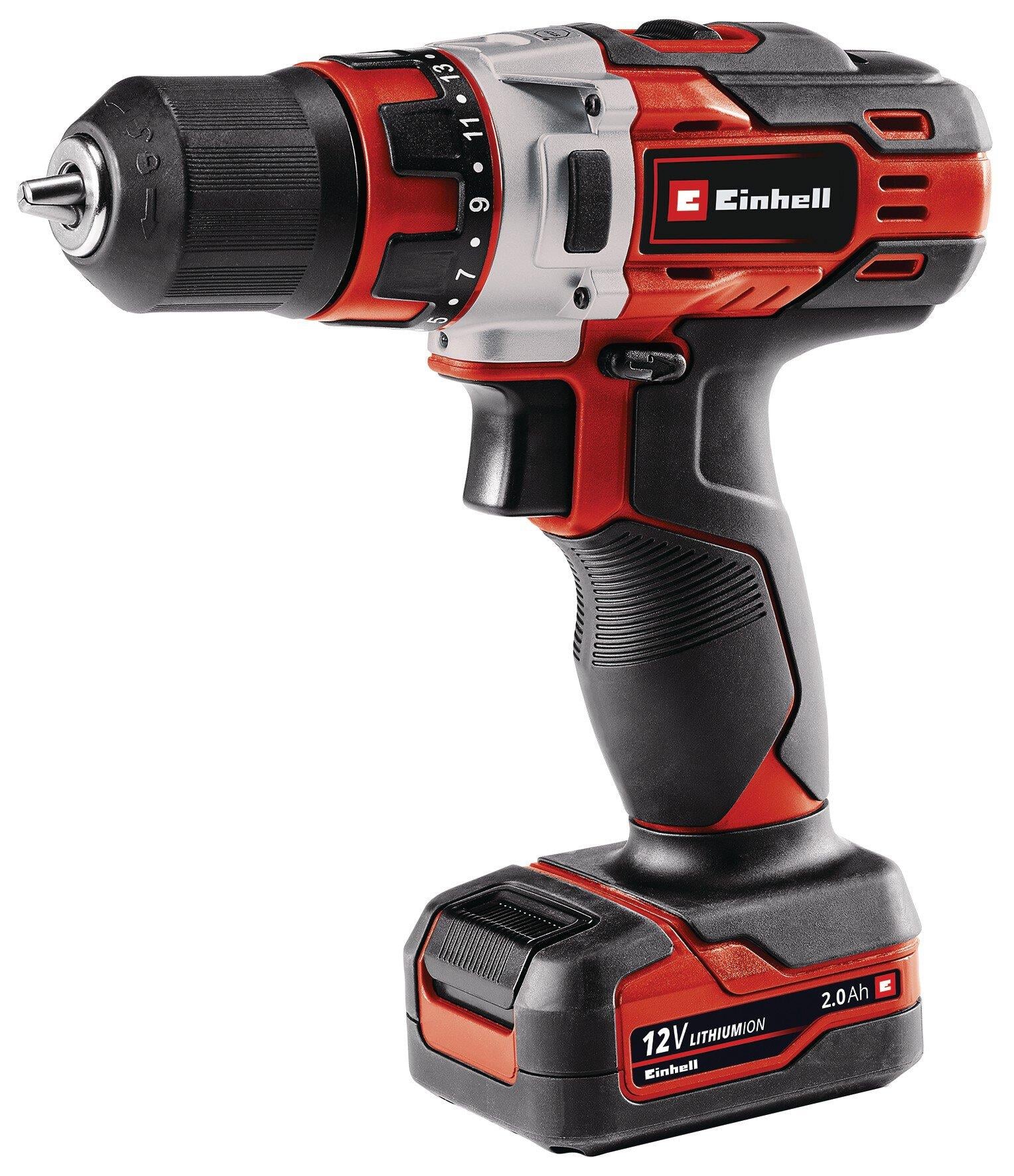Einhell Expert TE-CD 12/1 Li (1x2,0Ah), Akülü Vidalama