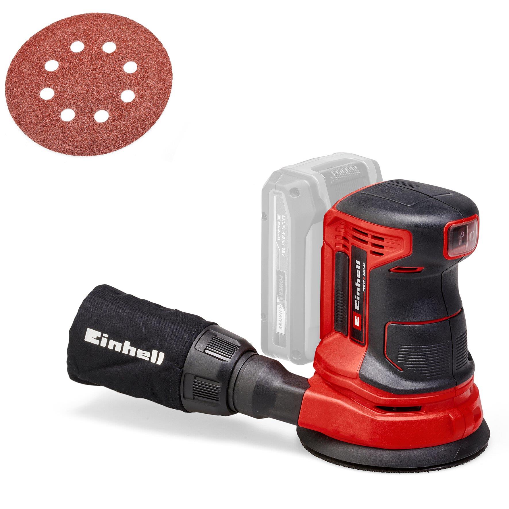 Einhell Expert TE-RS 18 Li - Solo, Akülü Eksantrik Zımpara (Akü ve şarj cihazı dahil değildir)