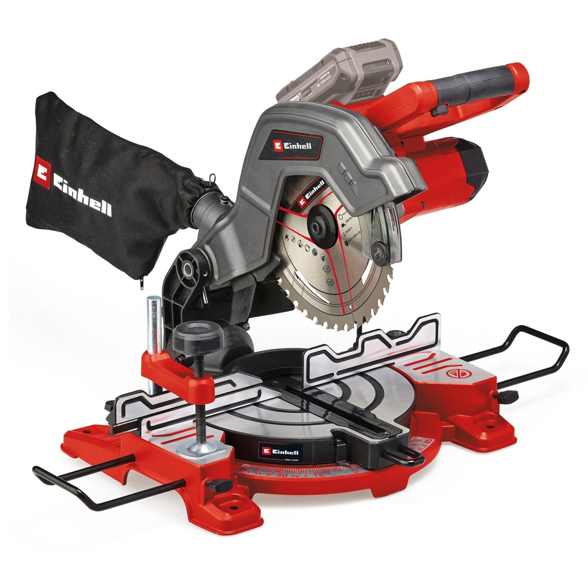Einhell Expert TE-MS 18/8 Li - Solo, Akülü Gönye Testere (Akü ve şarj cihazı dahil değildir)